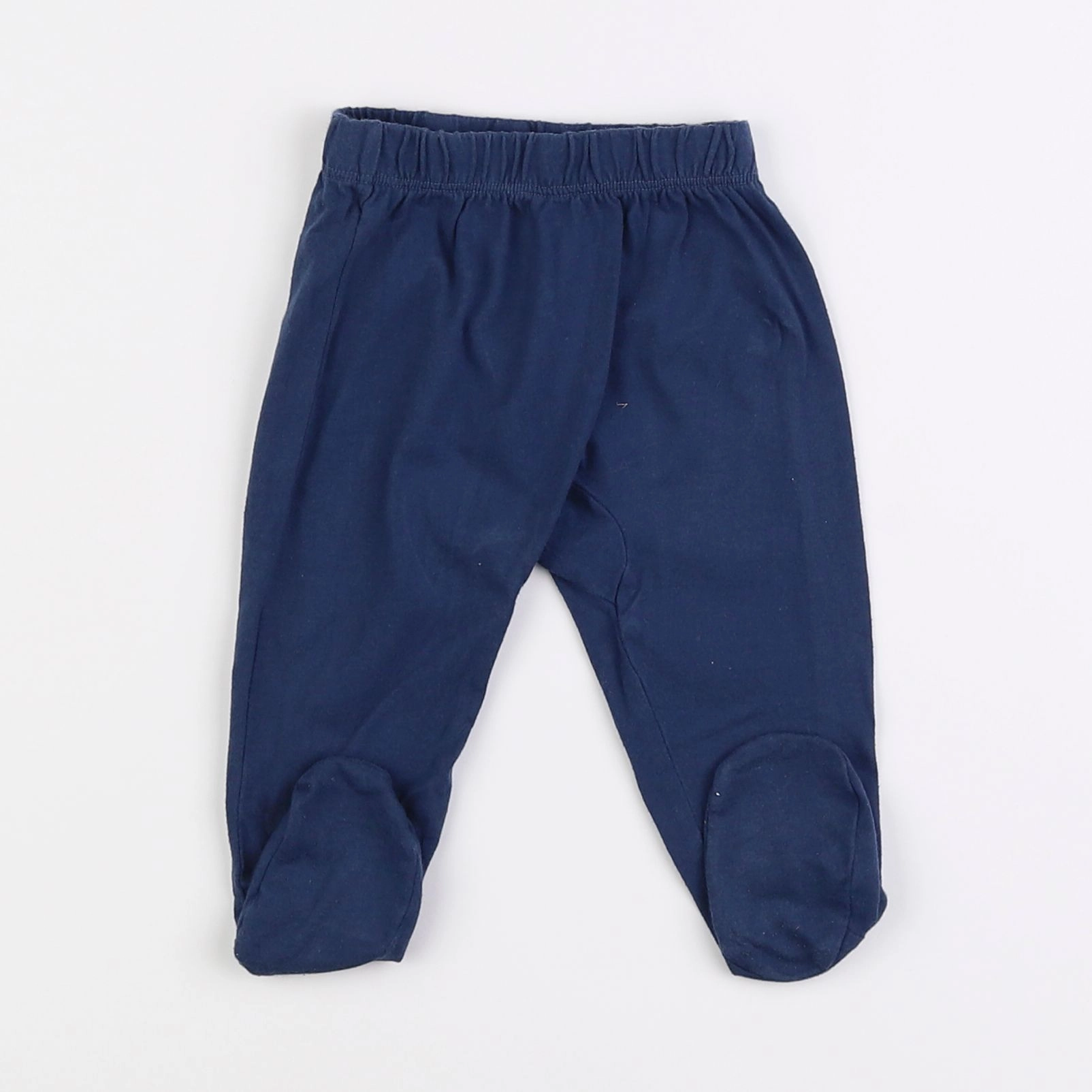 Vertbaudet - legging bleu - 3/6 mois