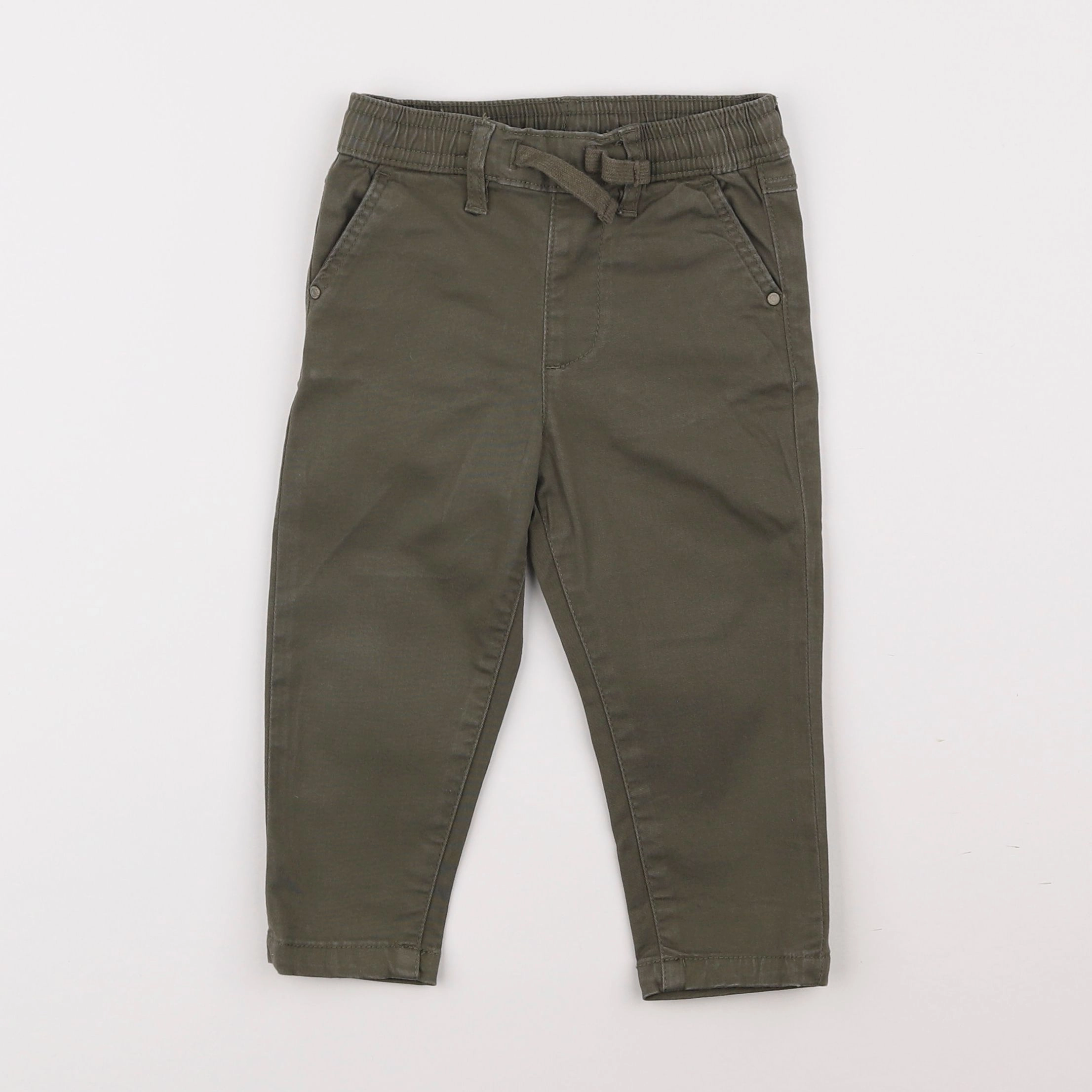 Mango - jean vert - 12/18 mois