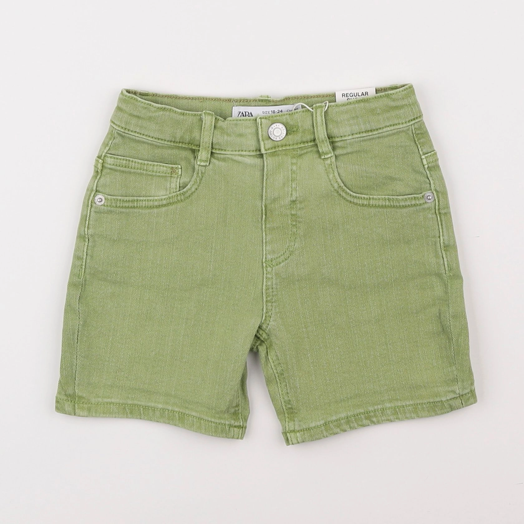 Zara - short vert - 18 mois à 2 ans