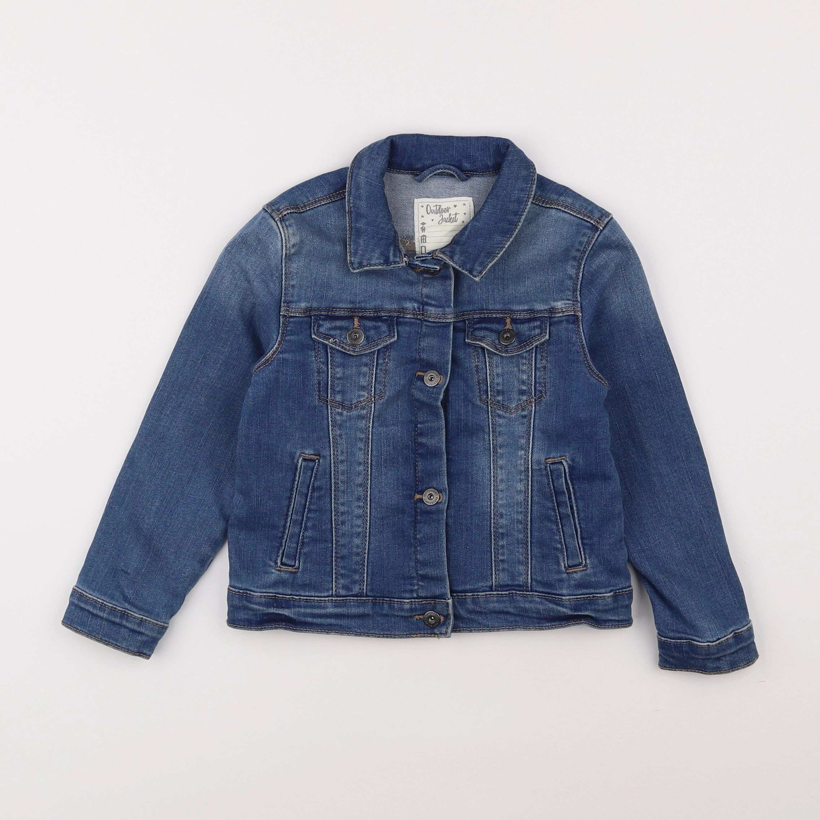 Vertbaudet - veste bleu - 5 ans