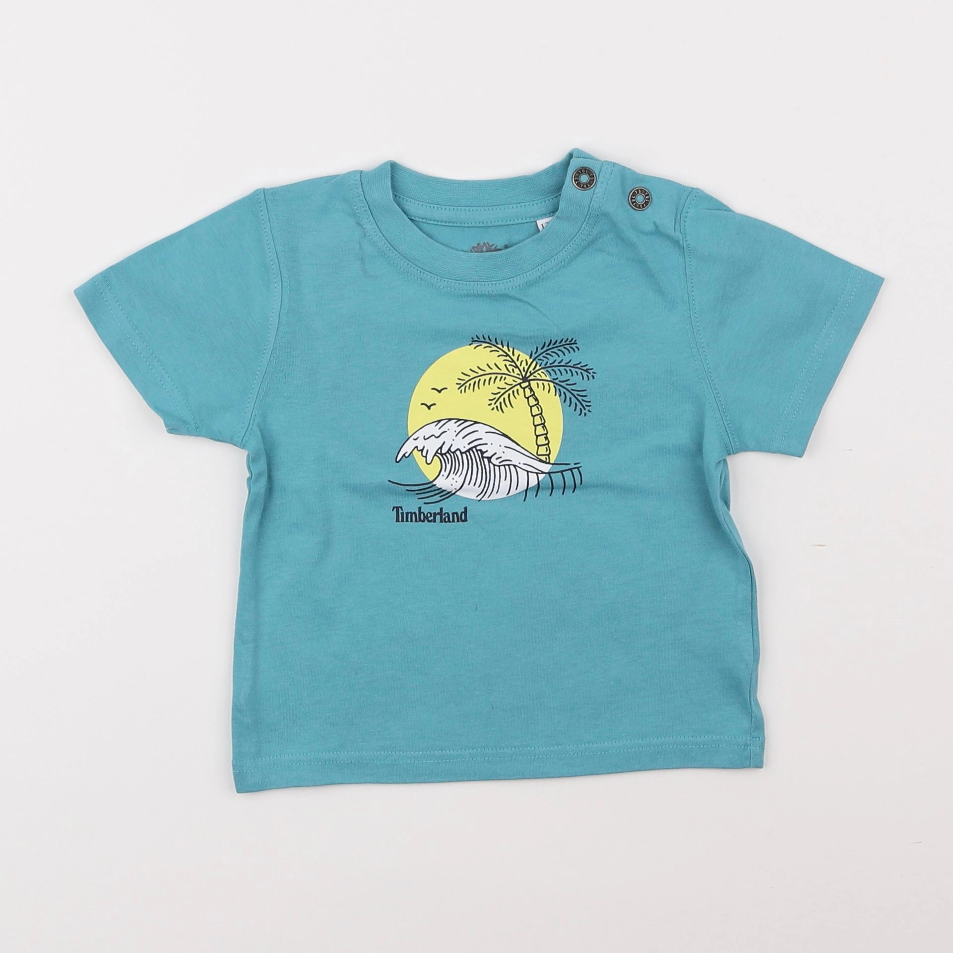 Timberland - tee-shirt bleu - 12 mois