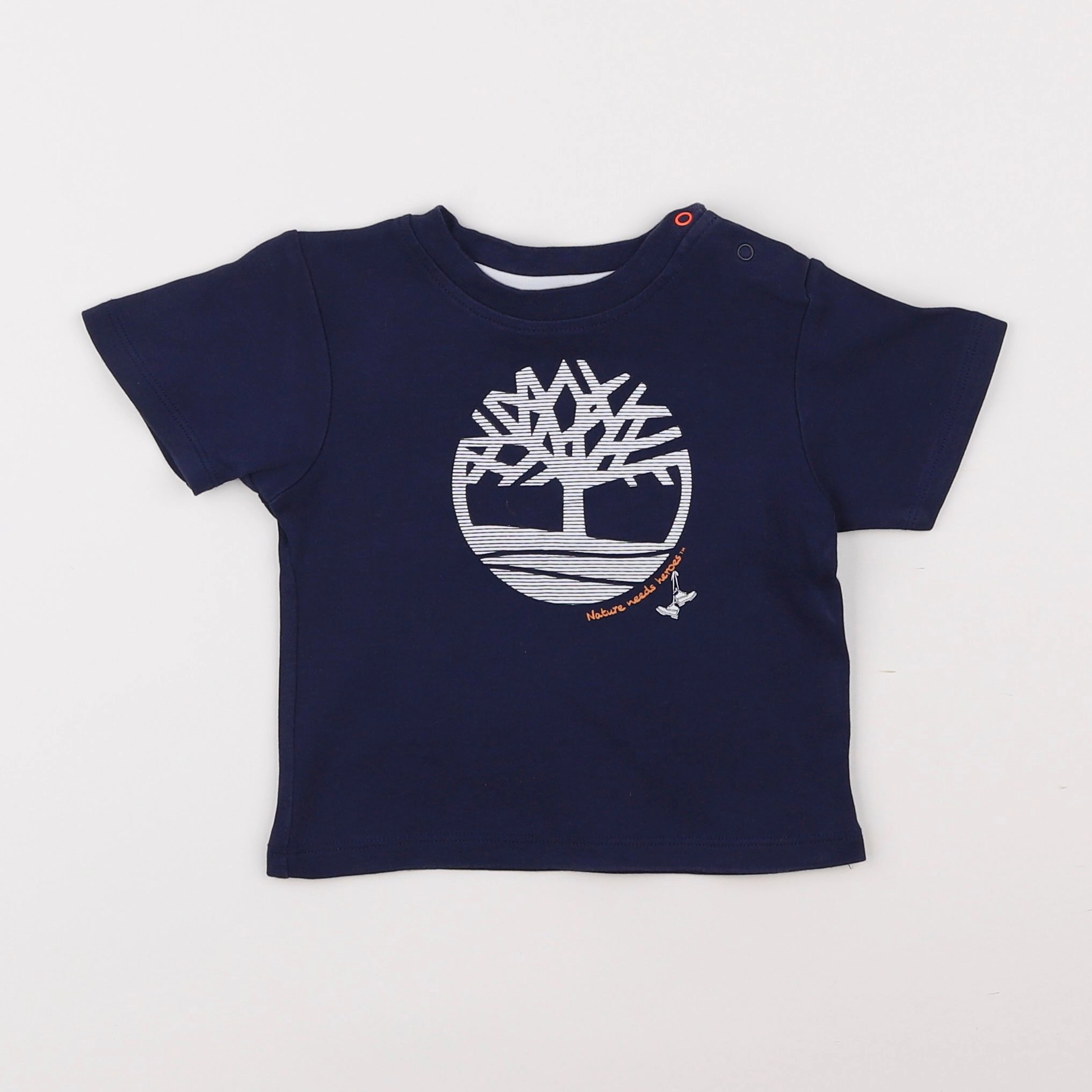 Timberland - tee-shirt bleu - 12 mois