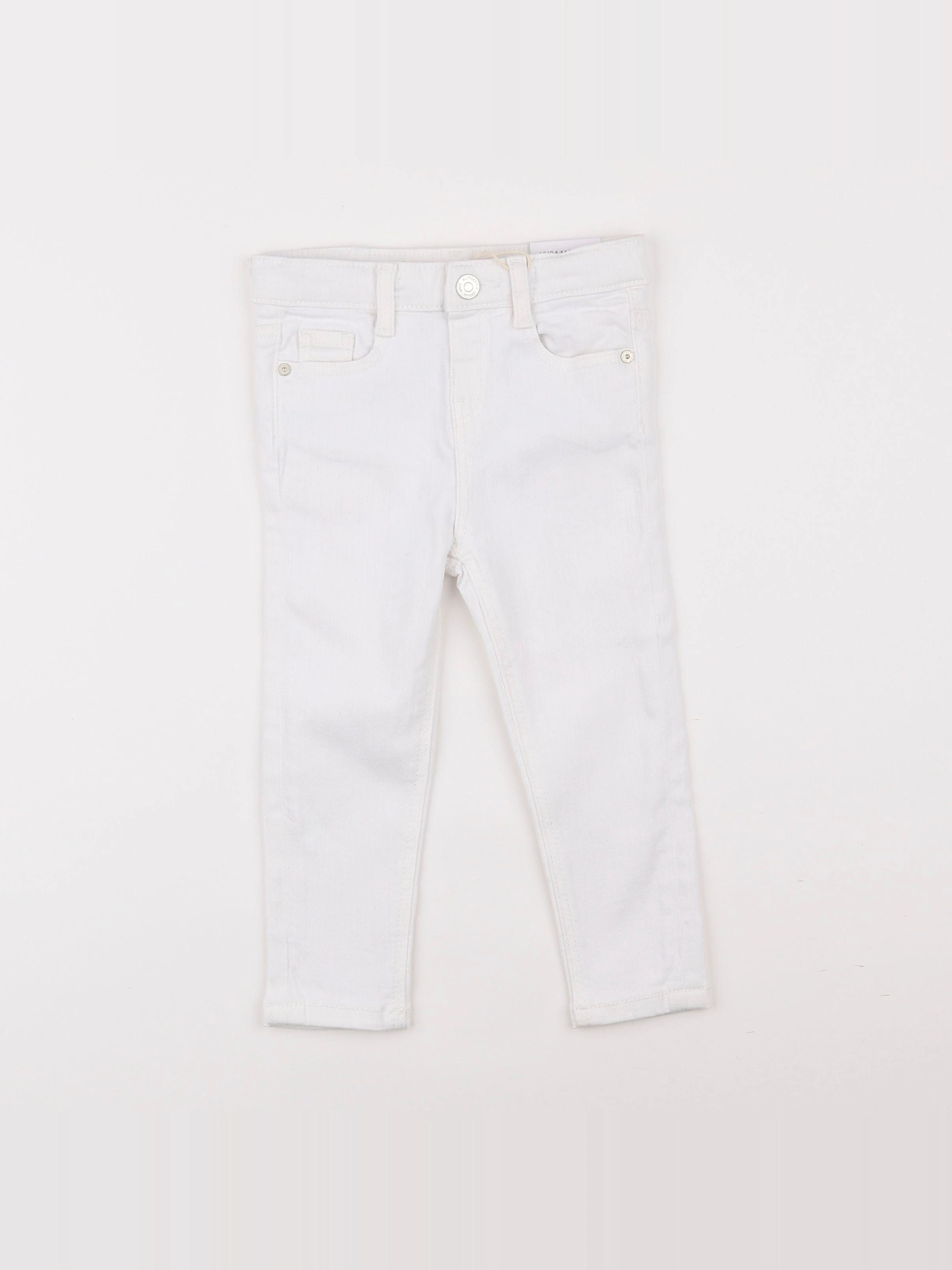 Mango - jean blanc - 18 mois