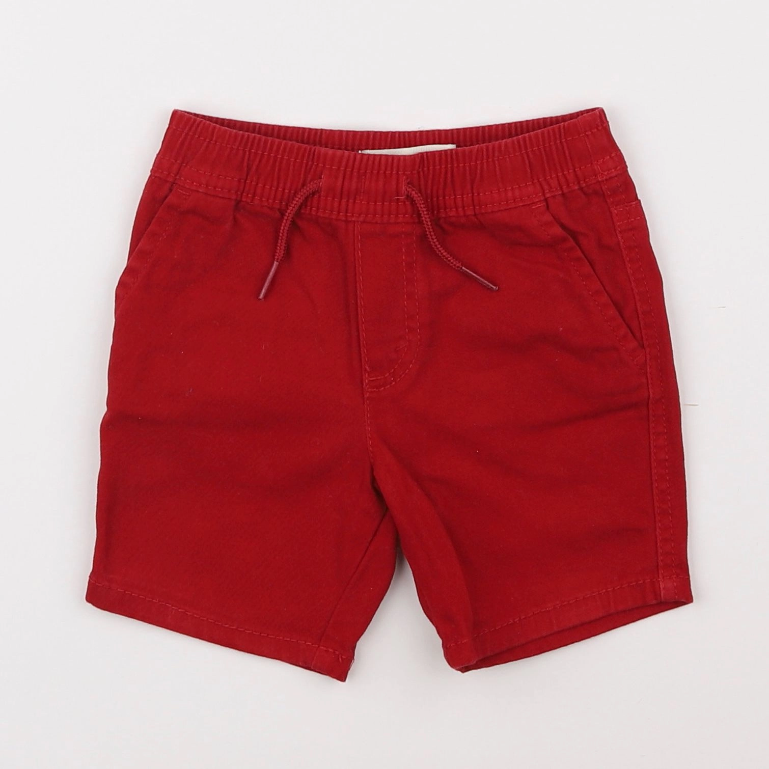 Levi's - short rouge - 12 mois