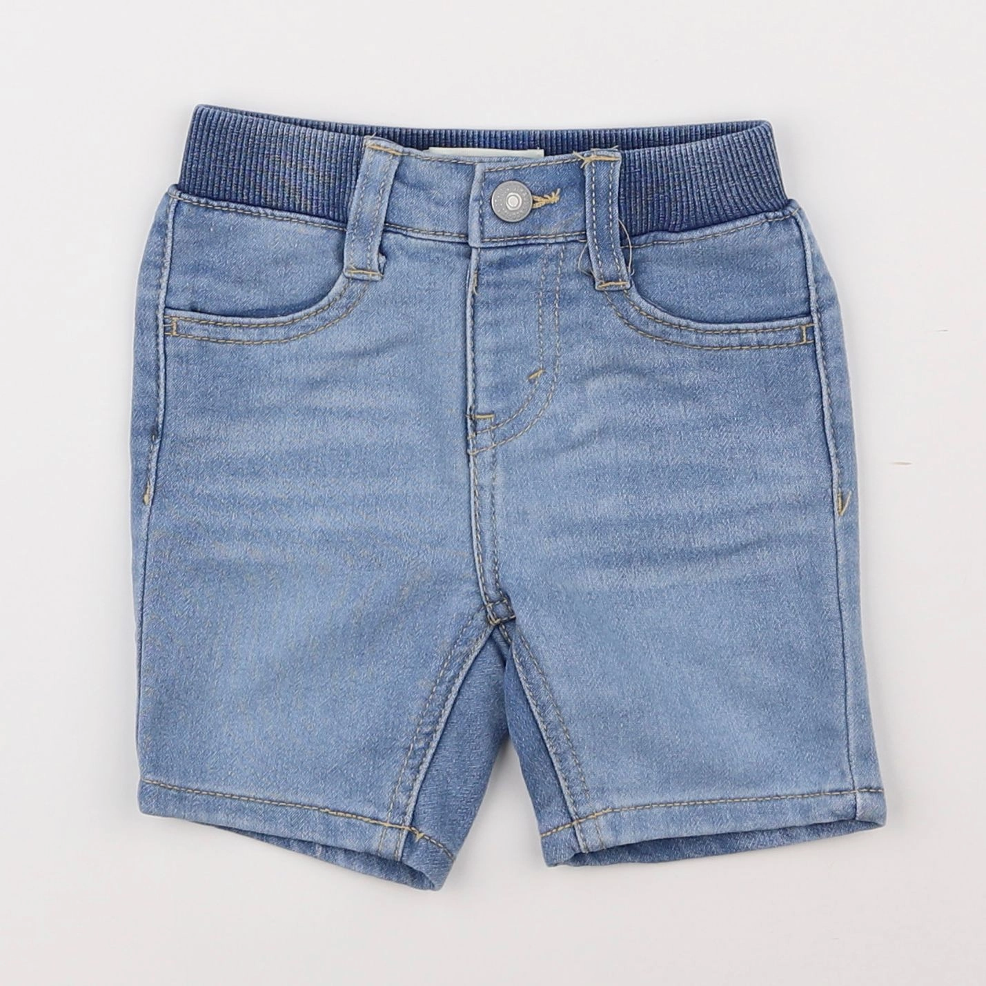 Levi's - short bleu - 12 mois