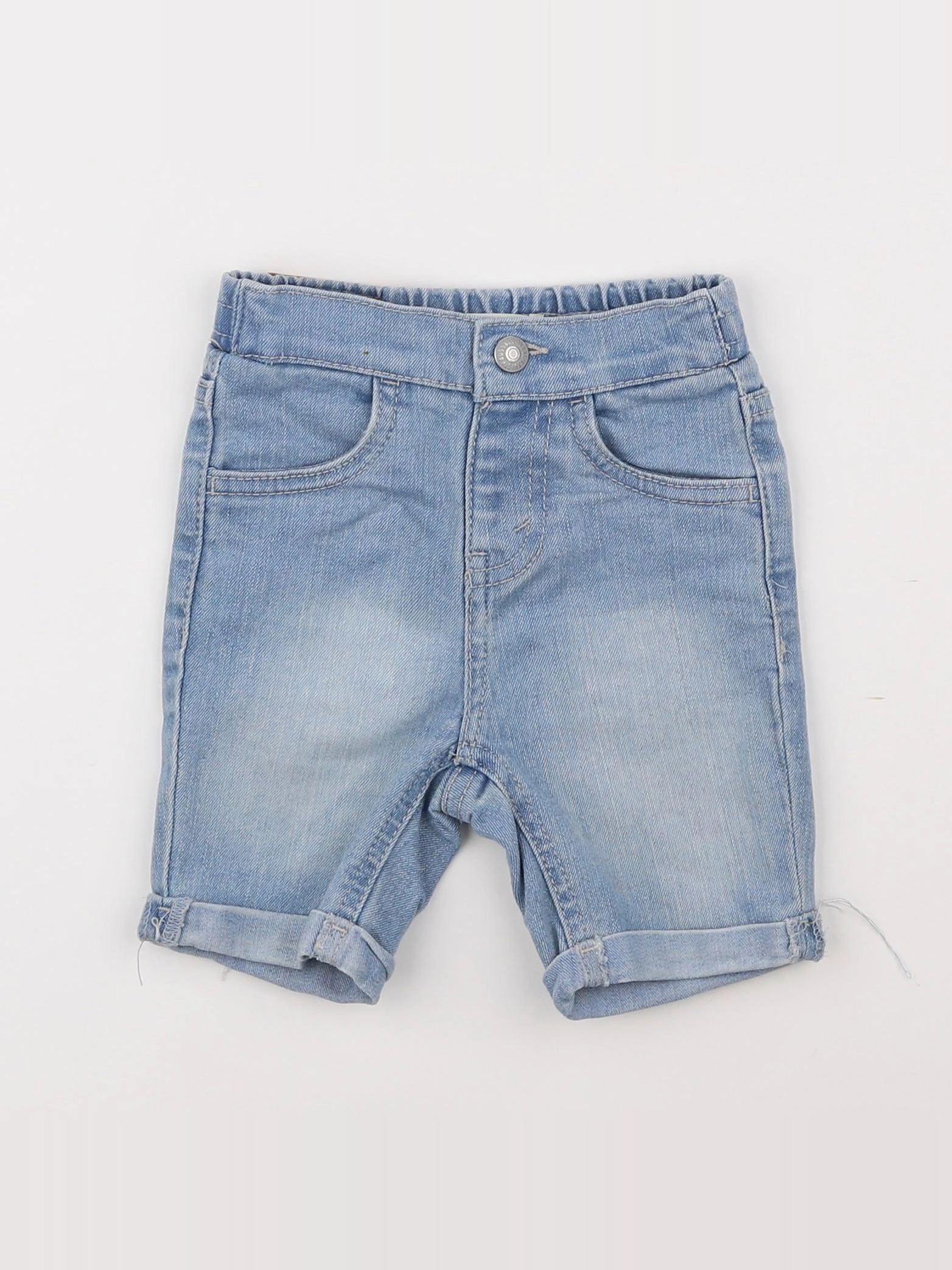 Levi's - short bleu - 12 mois