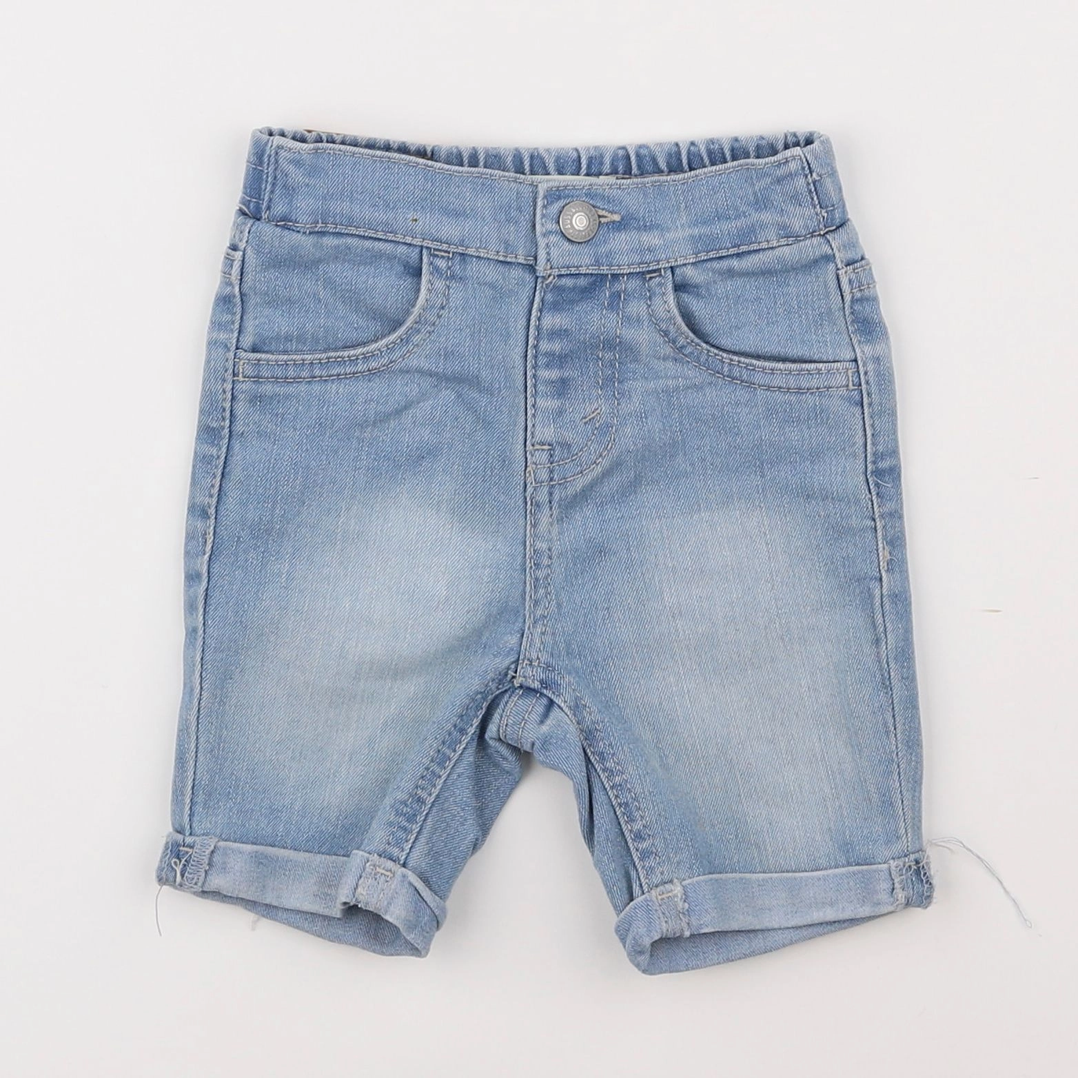 Levi's - short bleu - 12 mois