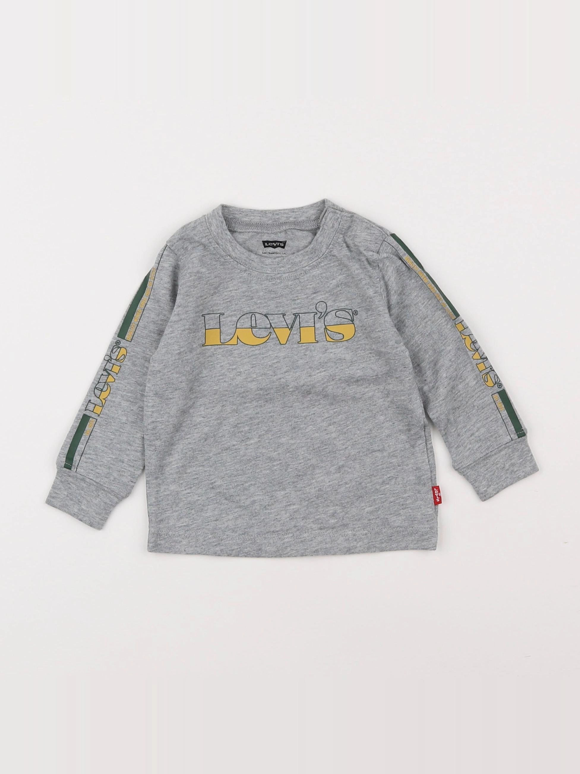 Levi's - tee-shirt gris - 6 mois