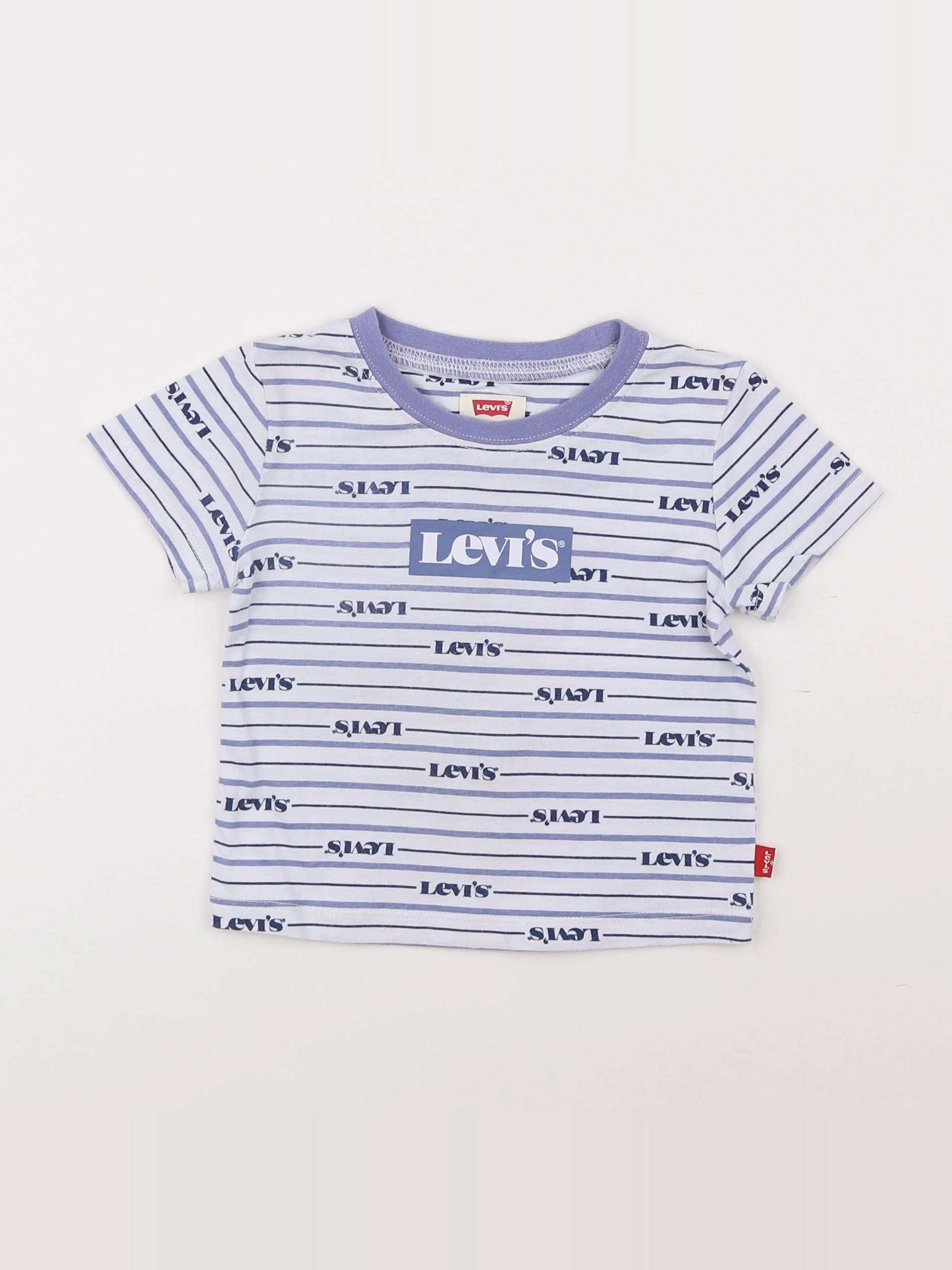 Levi's - tee-shirt bleu - 12 mois
