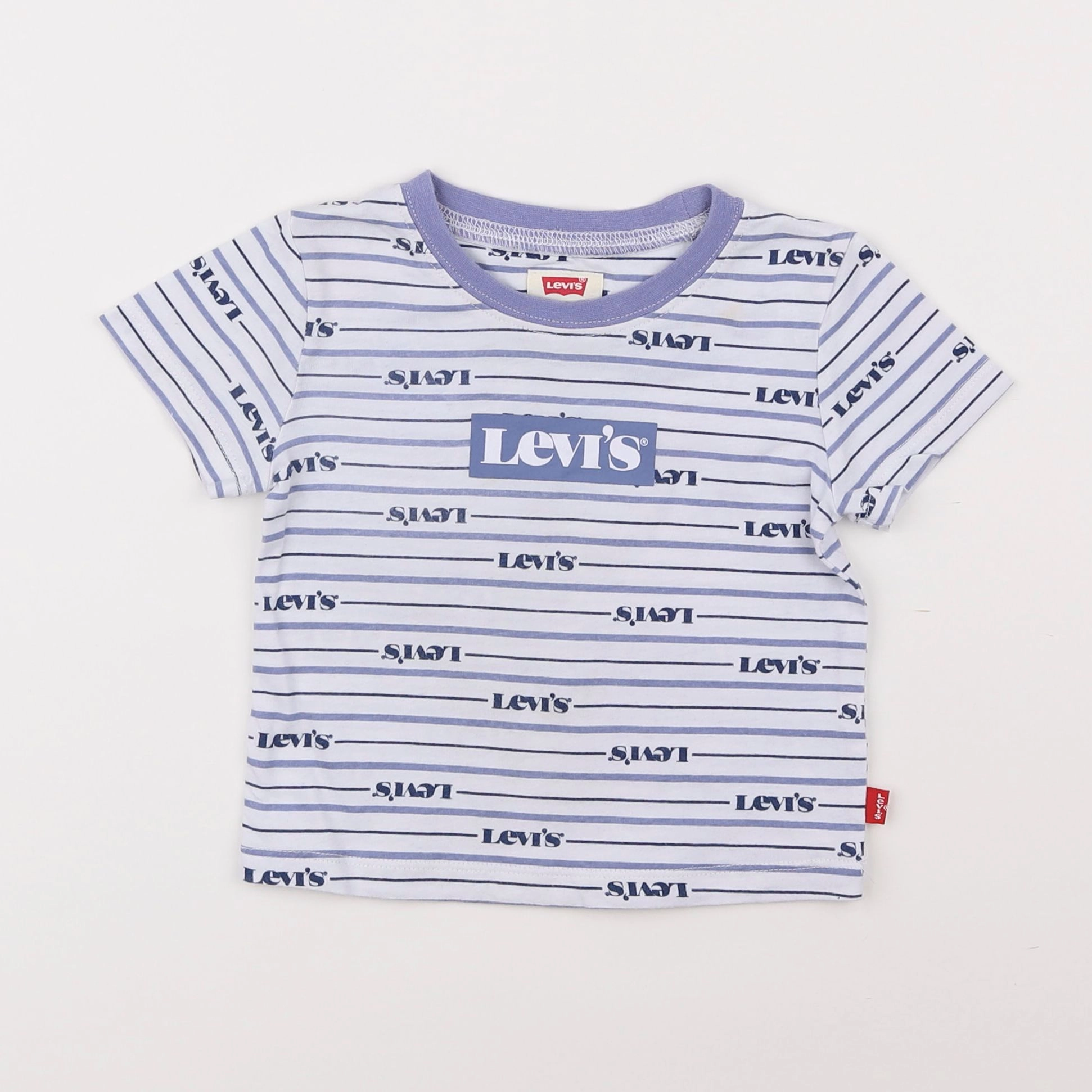 Levi's - tee-shirt bleu - 12 mois