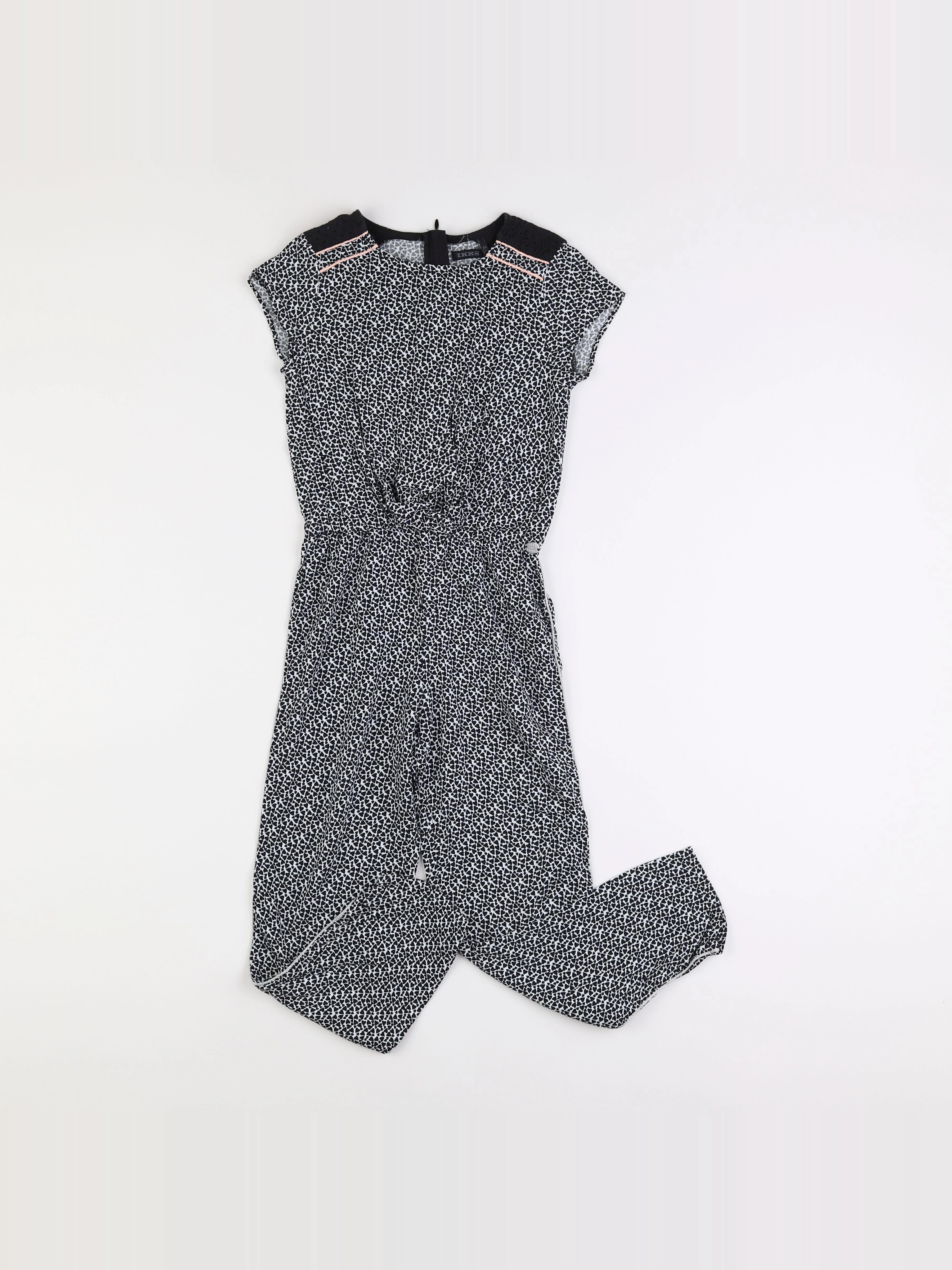 IKKS - combinaison noir - 8 ans