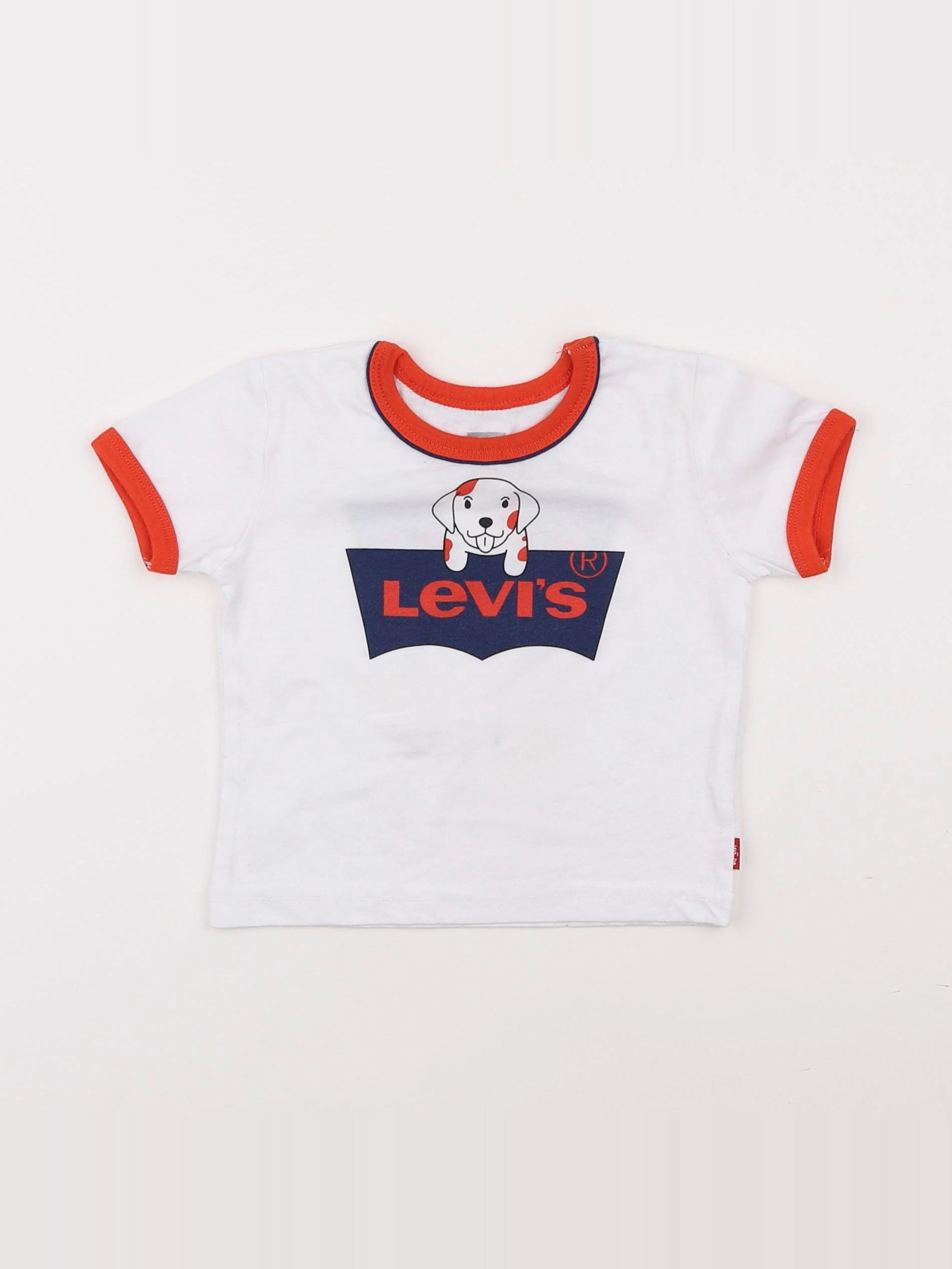 Levi's - tee-shirt blanc - 12 mois