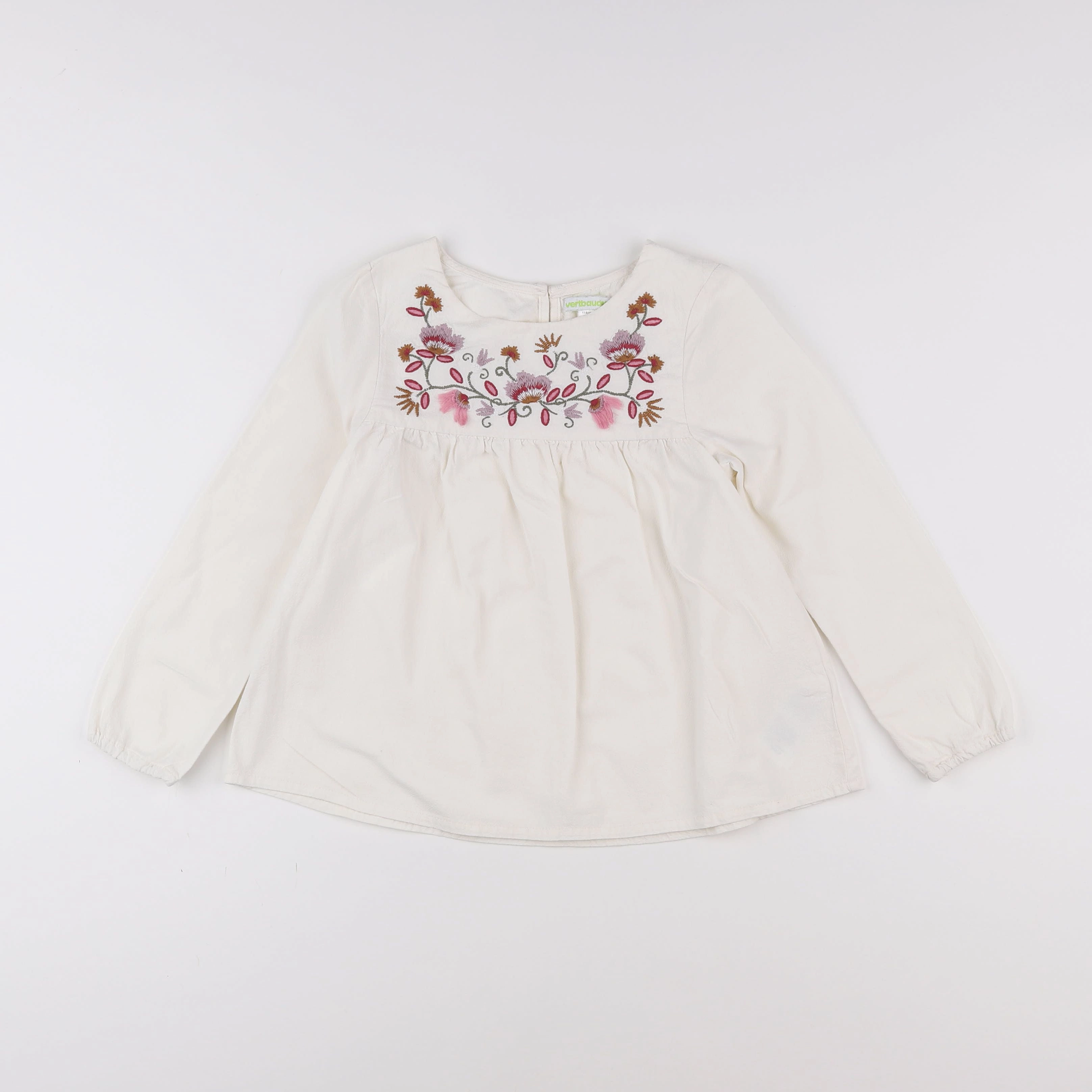 Vertbaudet - blouse blanc - 6 ans