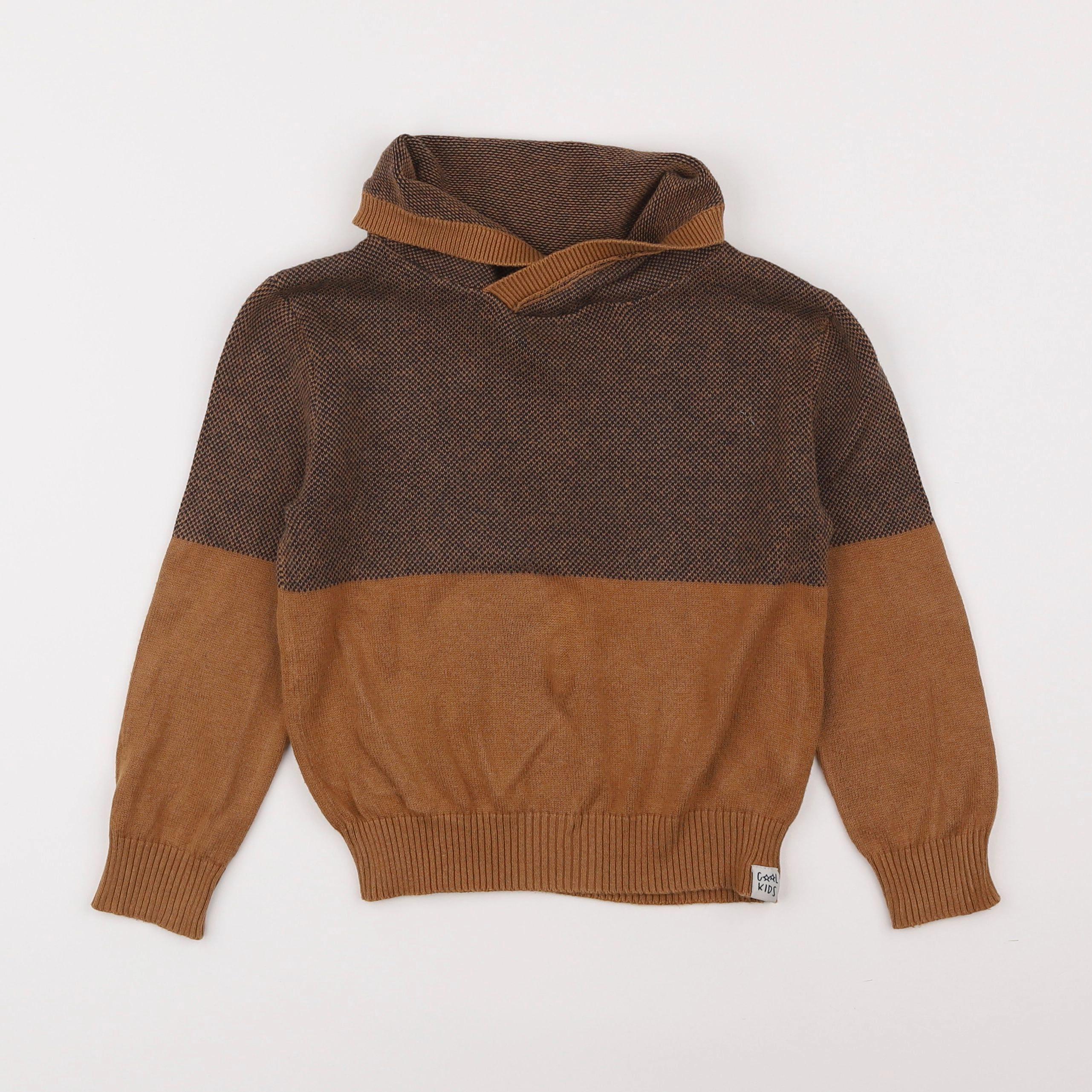 Vertbaudet - pull marron - 4 ans