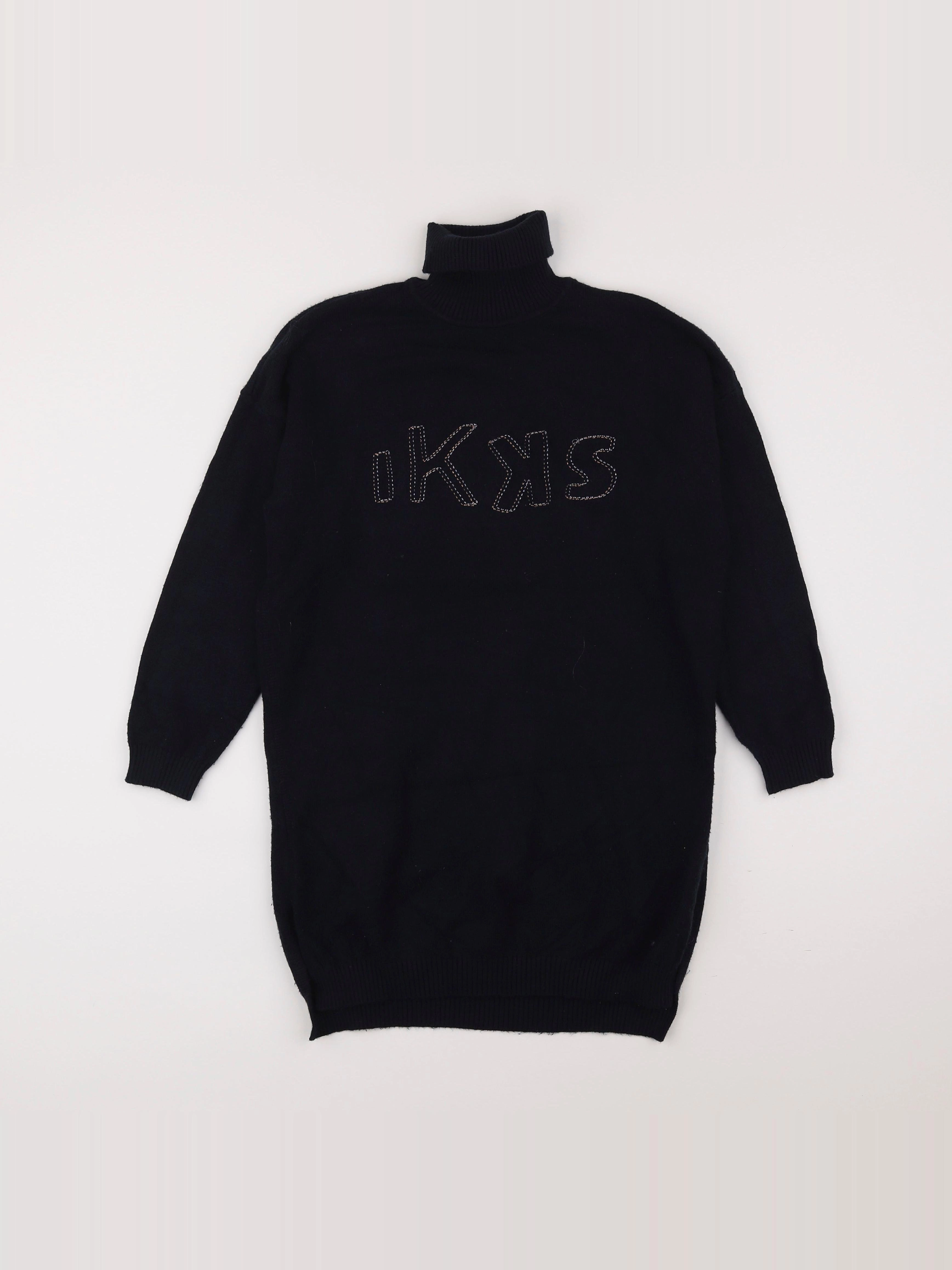 IKKS - robe noir - 10 ans