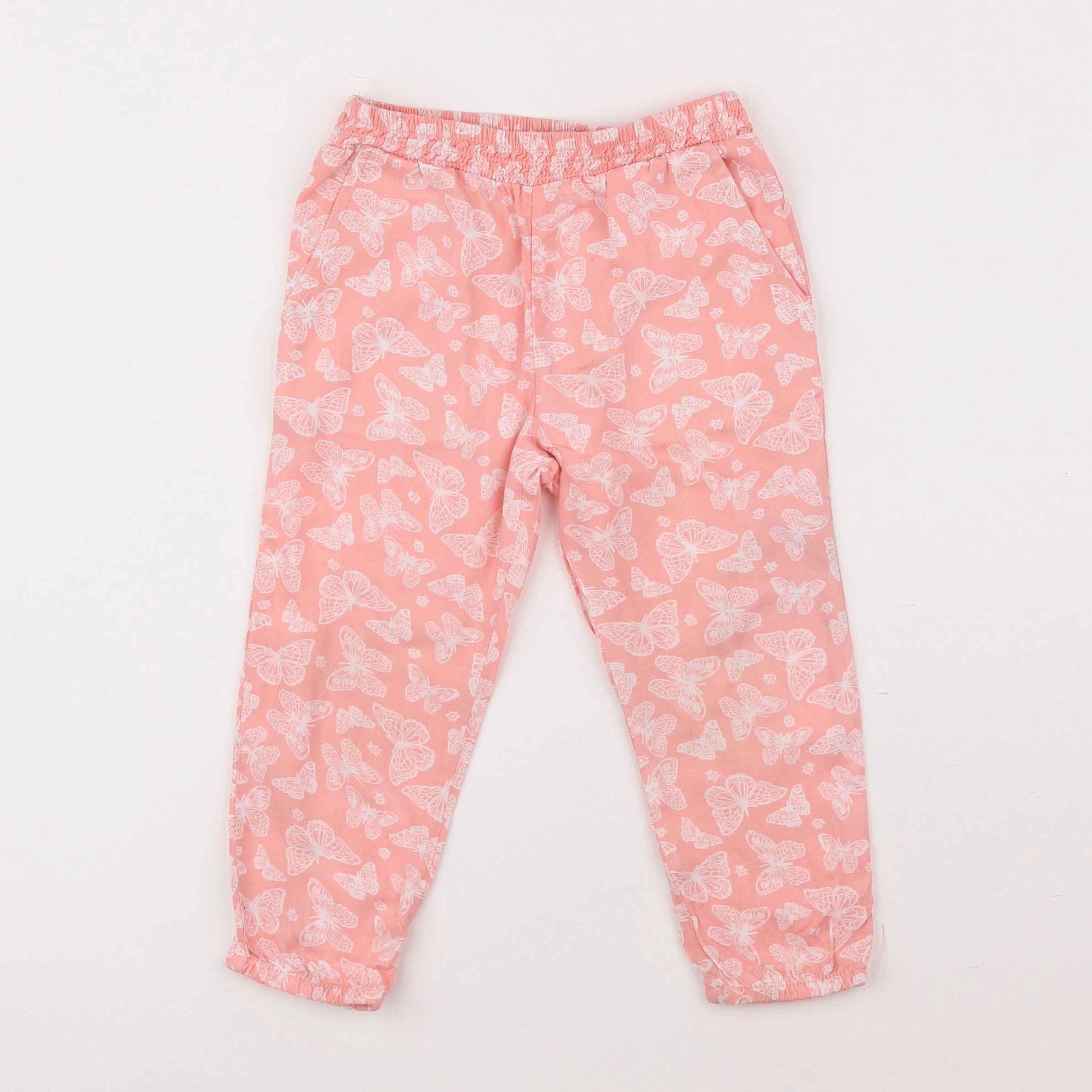 H&M - pantalon rose - 18 mois à 2 ans