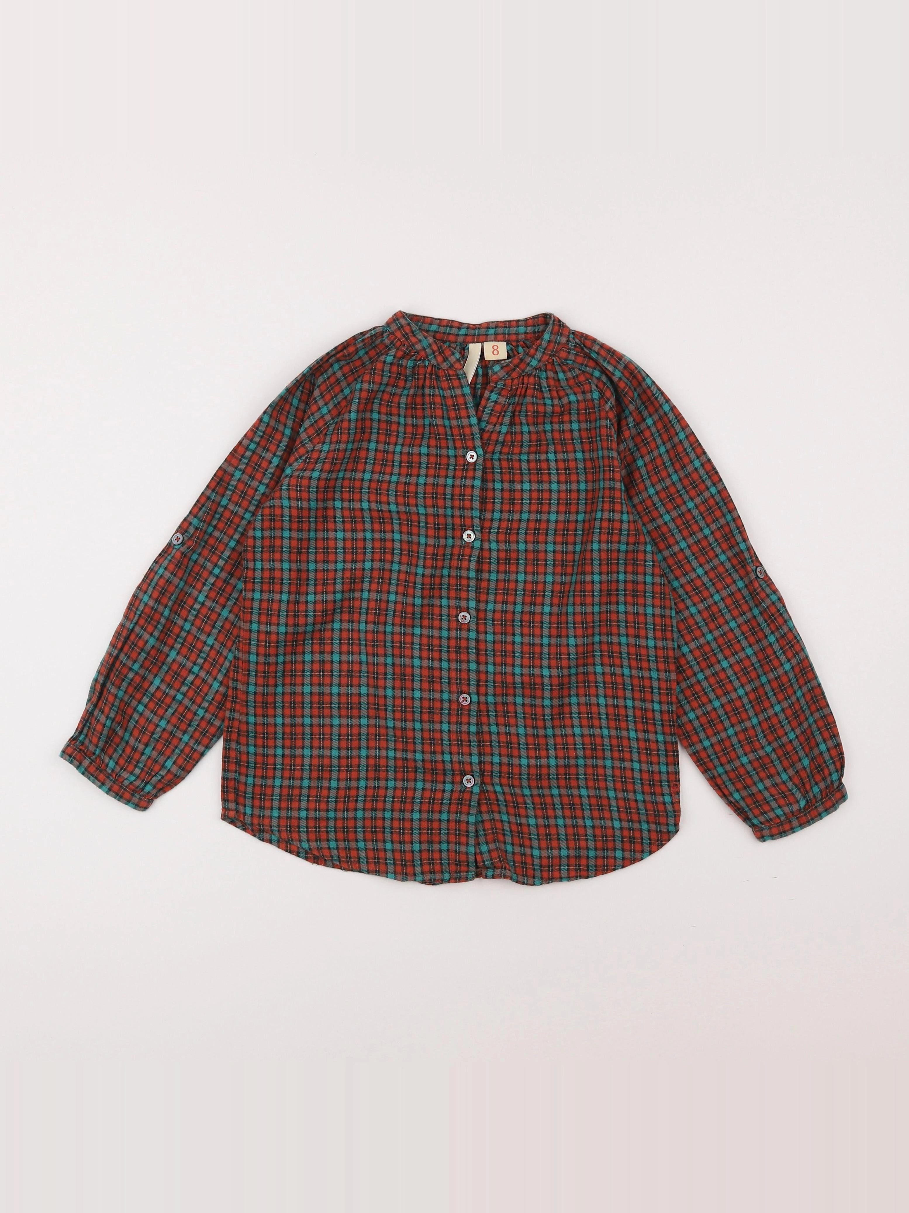 Bellerose - chemise multicolore - 8 ans