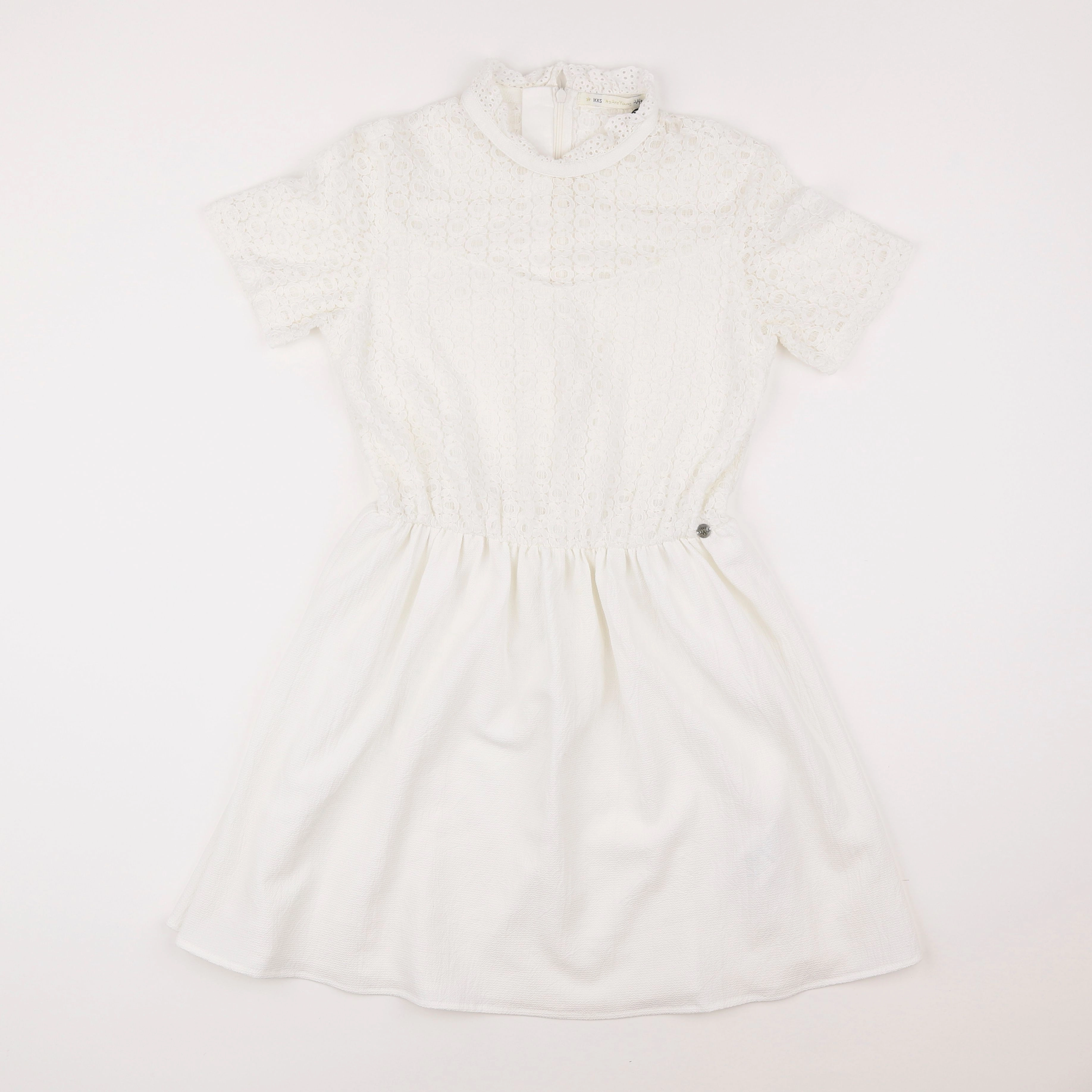 IKKS - robe blanc - 14 ans