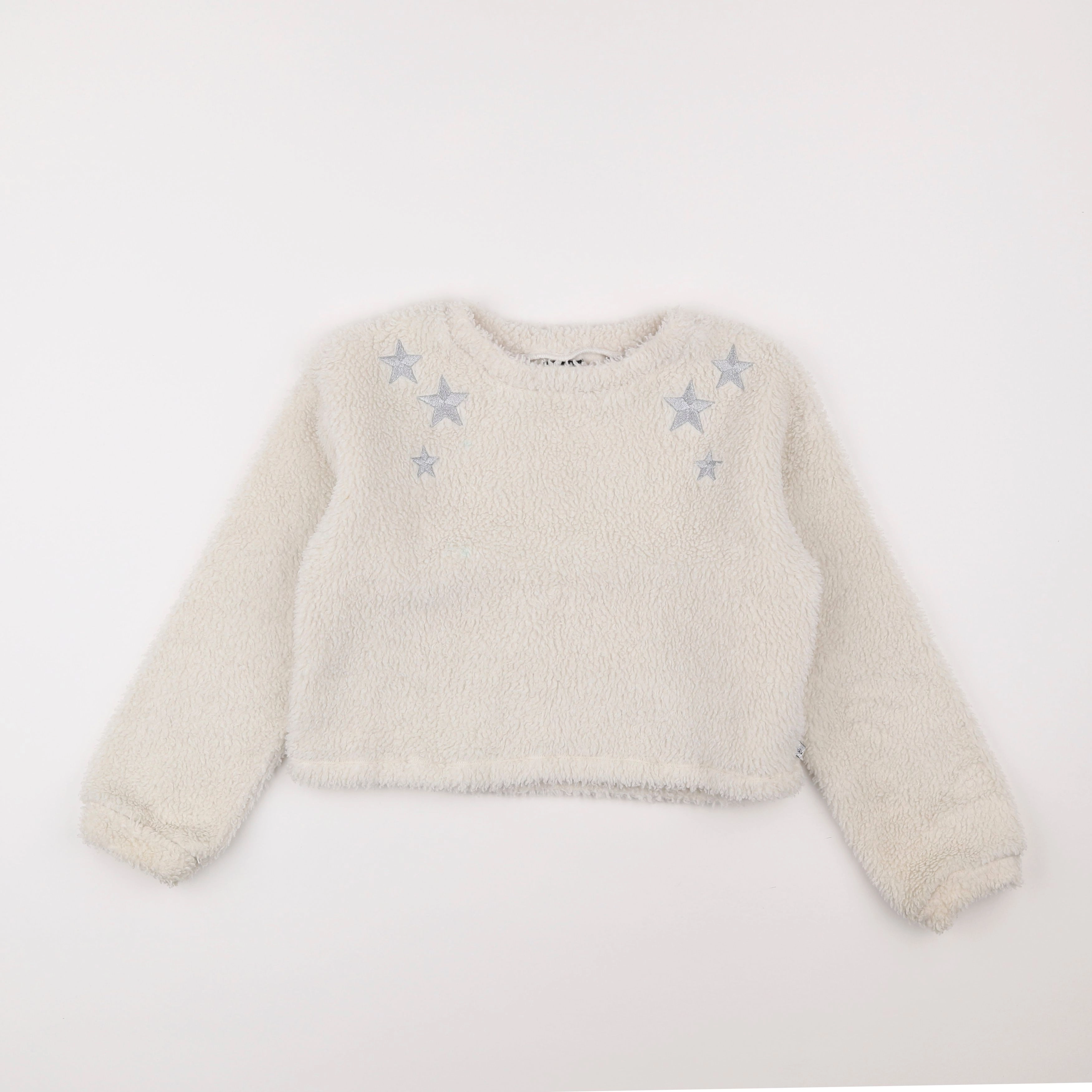 IKKS - sweat blanc - 10 ans