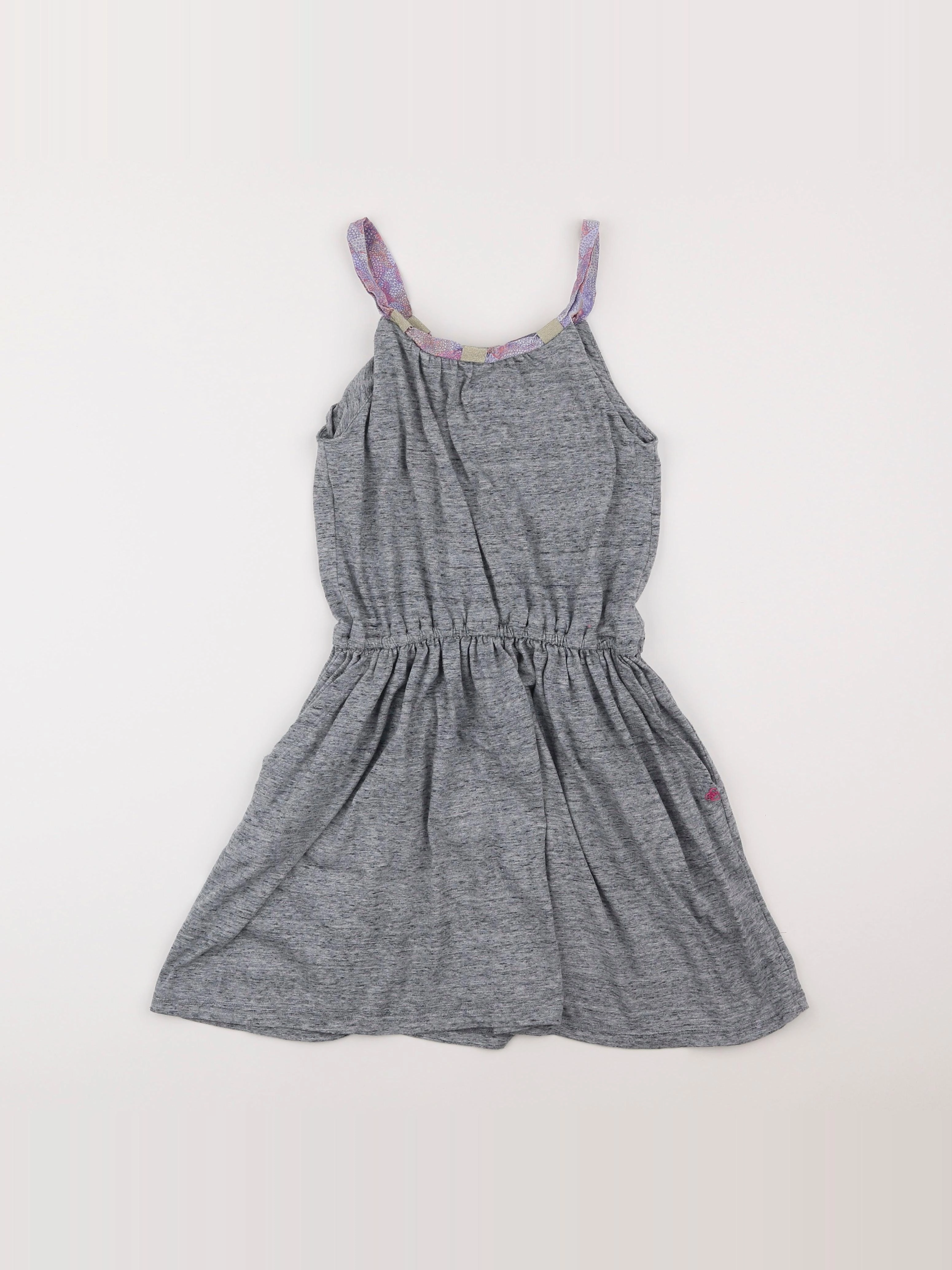 IKKS - robe gris - 10 ans