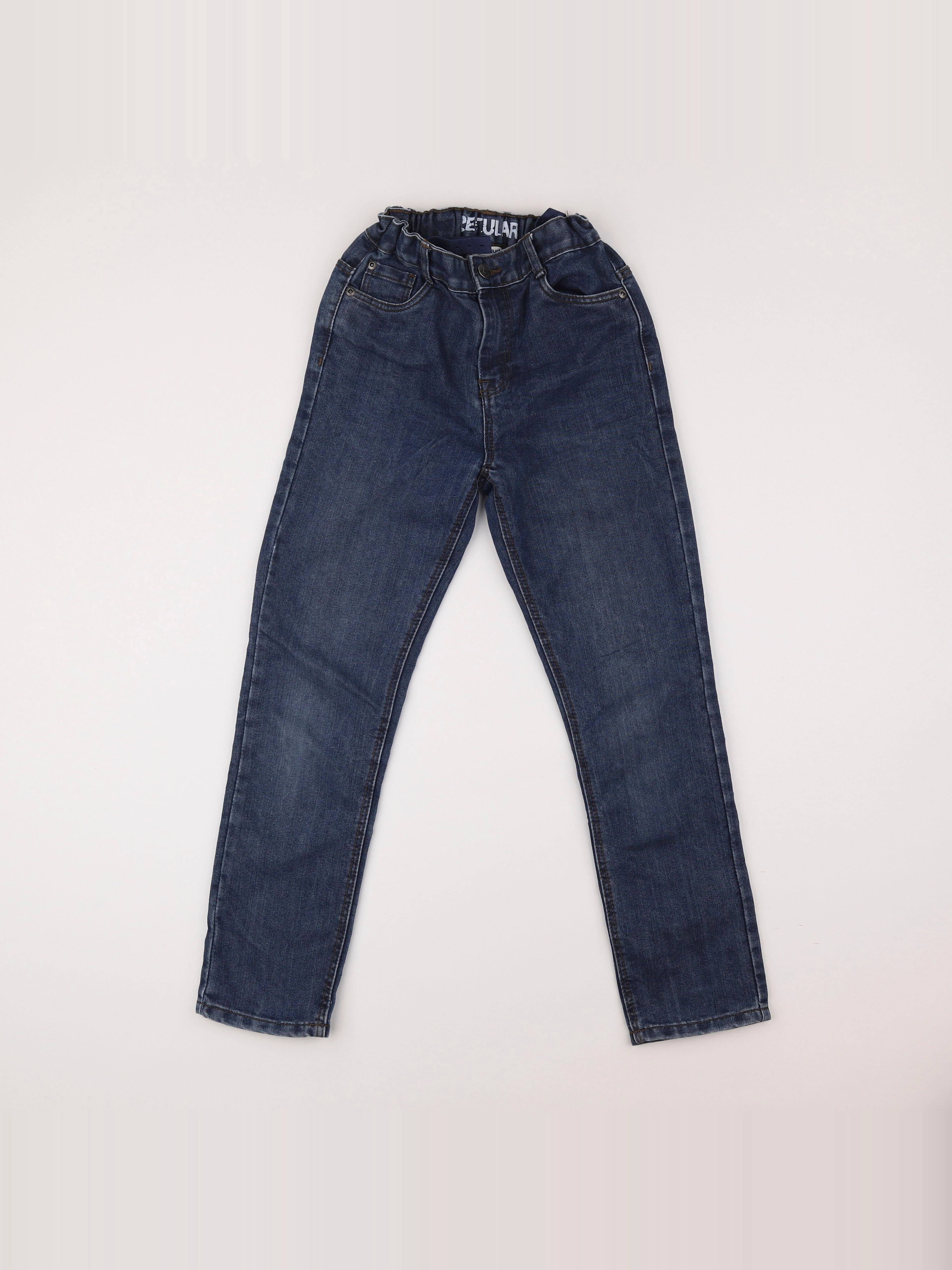 Vertbaudet - pantalon bleu - 10 ans