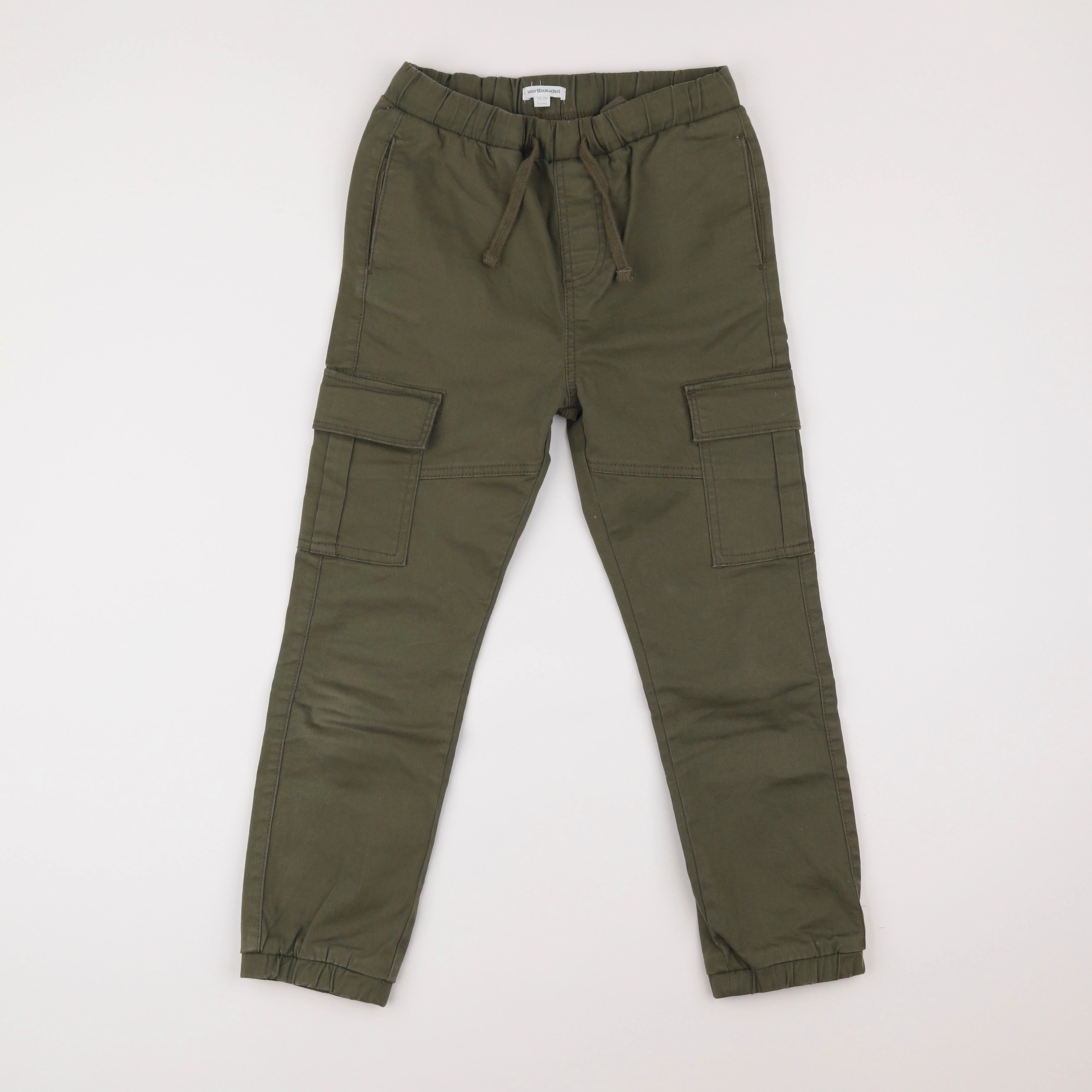 Vertbaudet - pantalon vert - 10 ans