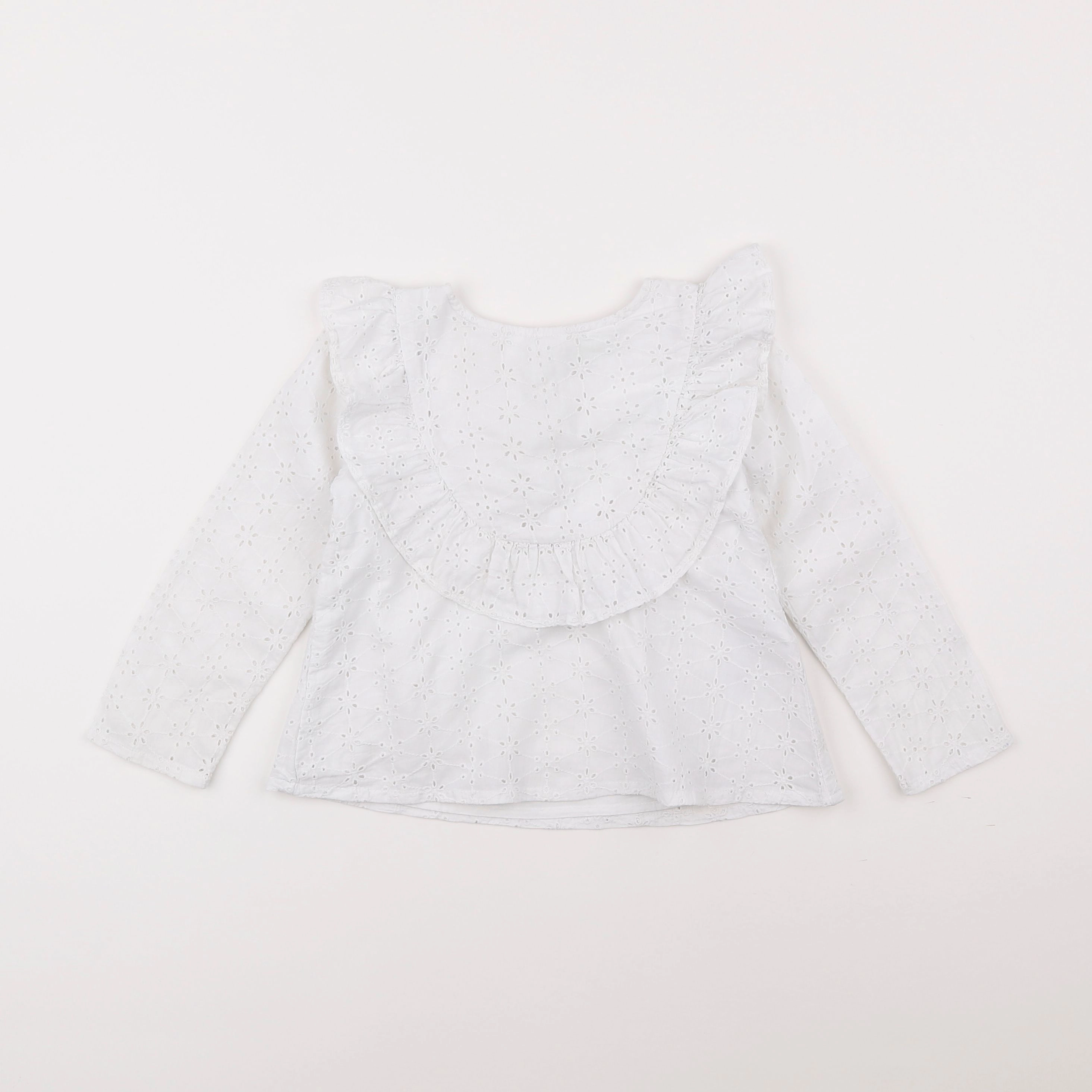 Vertbaudet - blouse blanc - 4 ans