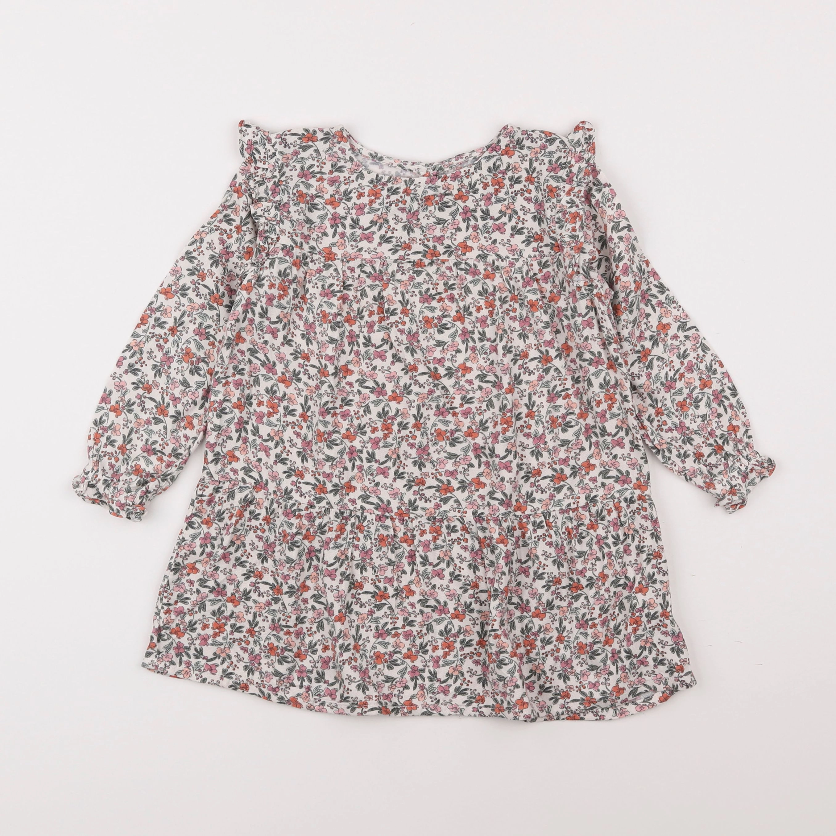 Vertbaudet - robe blanc - 3 ans