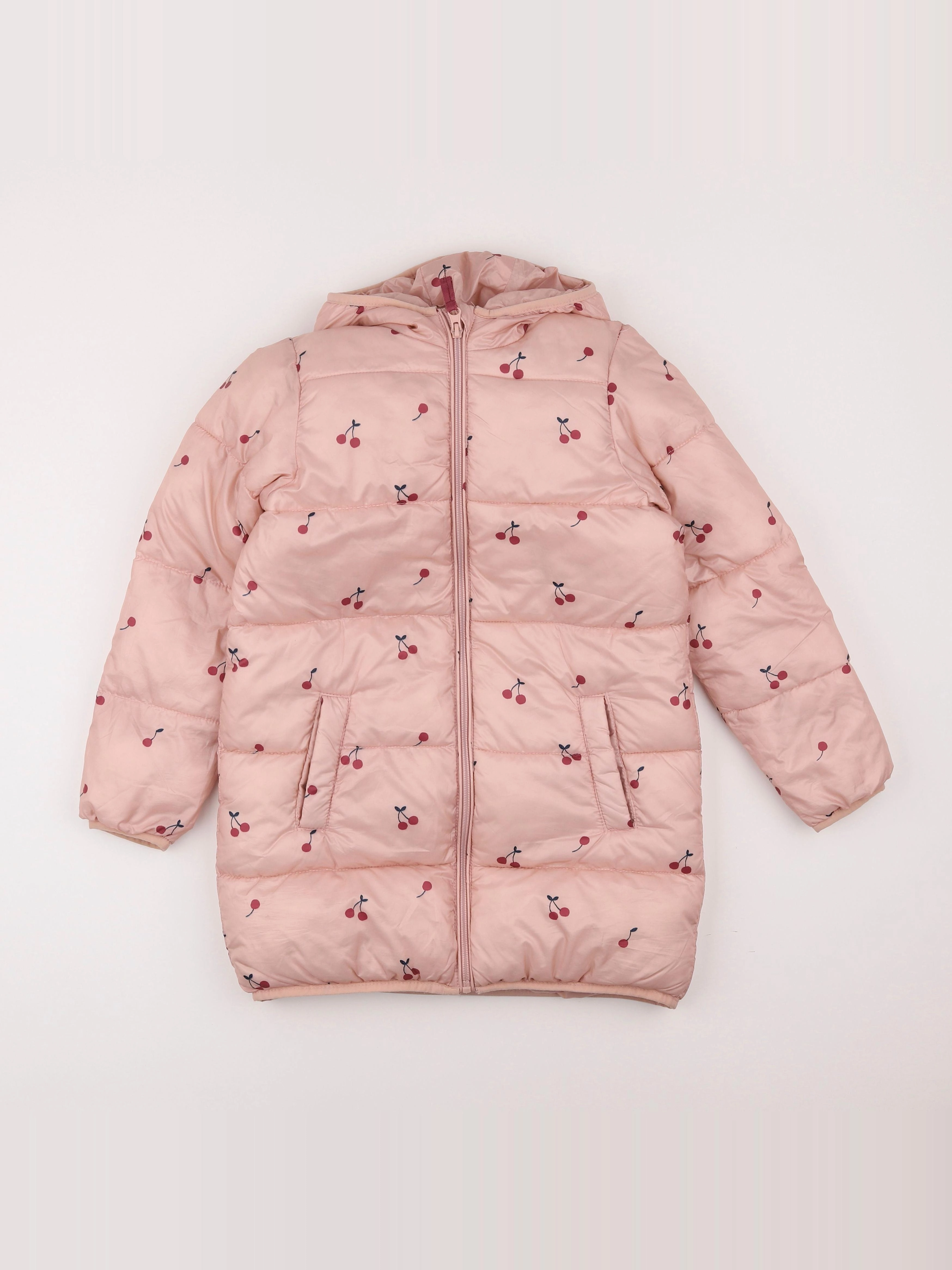Vertbaudet - doudoune rose - 10 ans