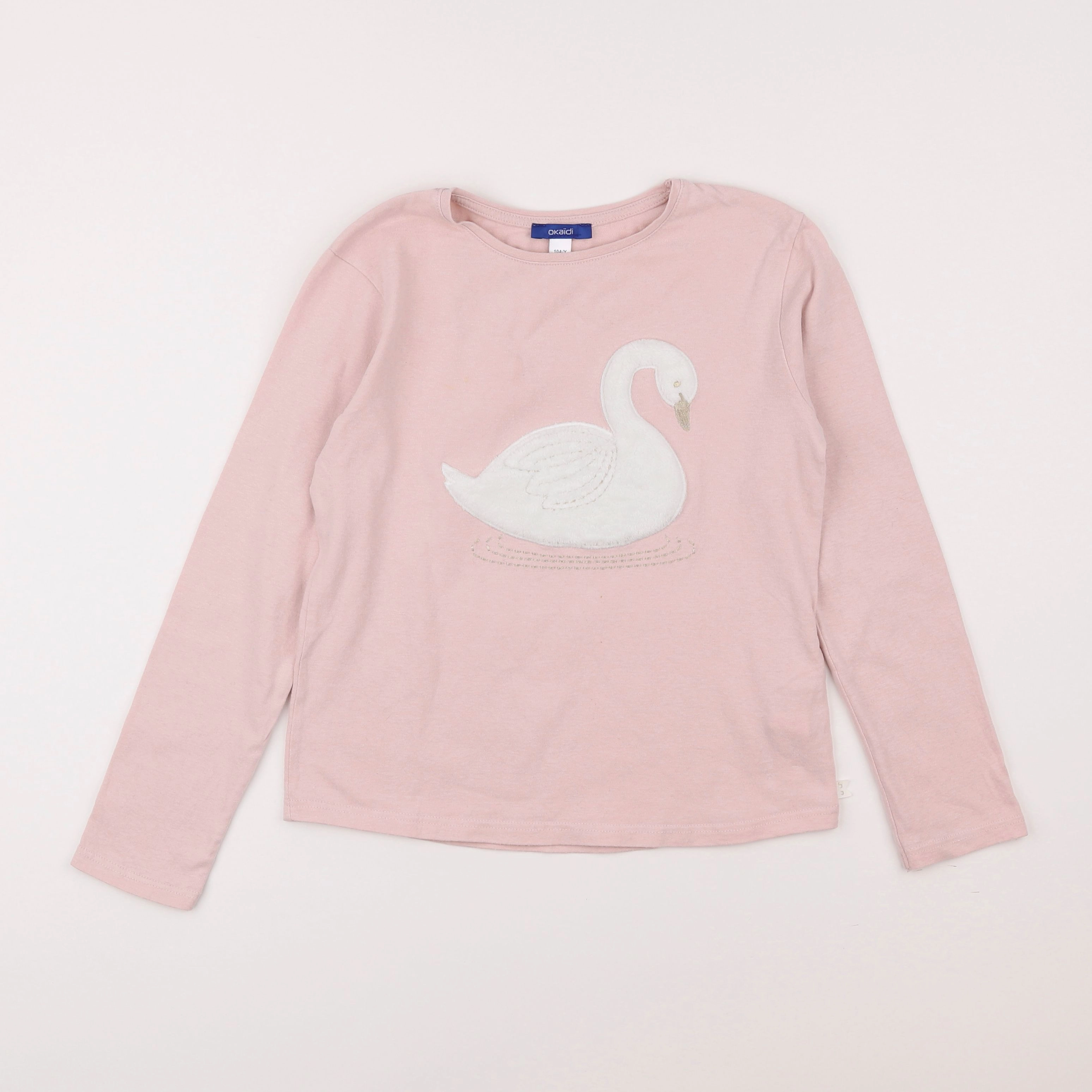 Okaidi - tee-shirt rose - 10 ans