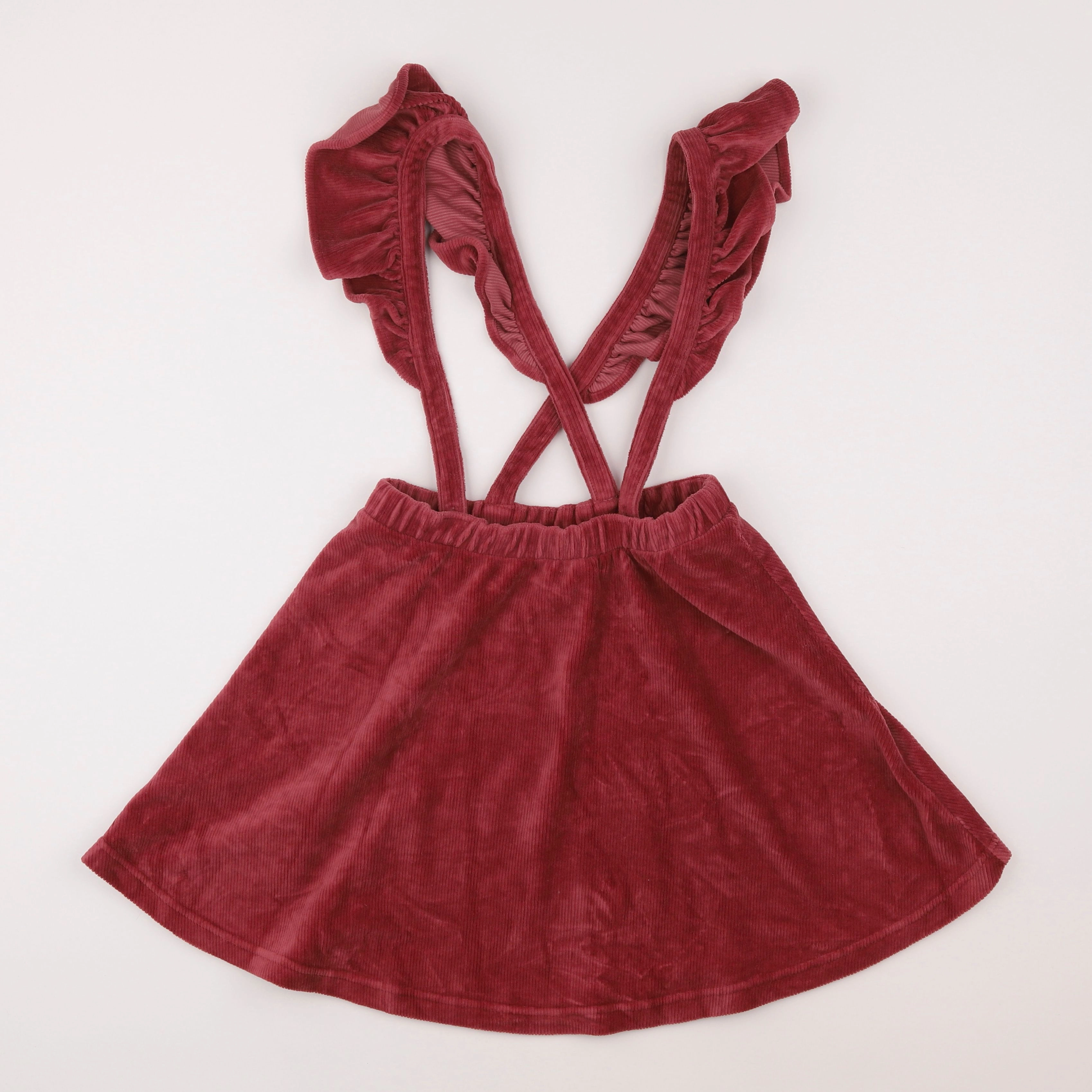 Vertbaudet - jupe blanc, rose - 10 ans