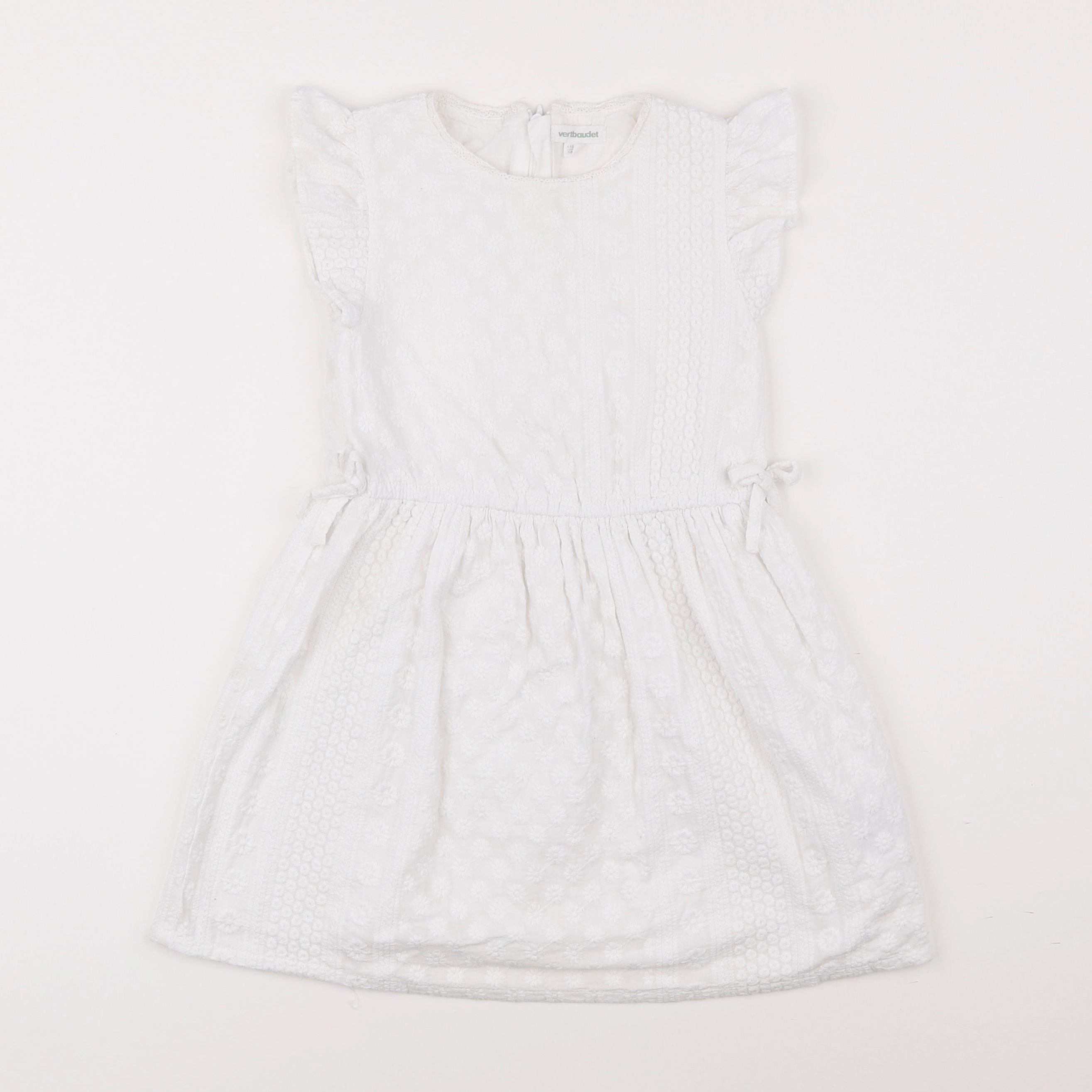 Vertbaudet - robe blanc - 5 ans