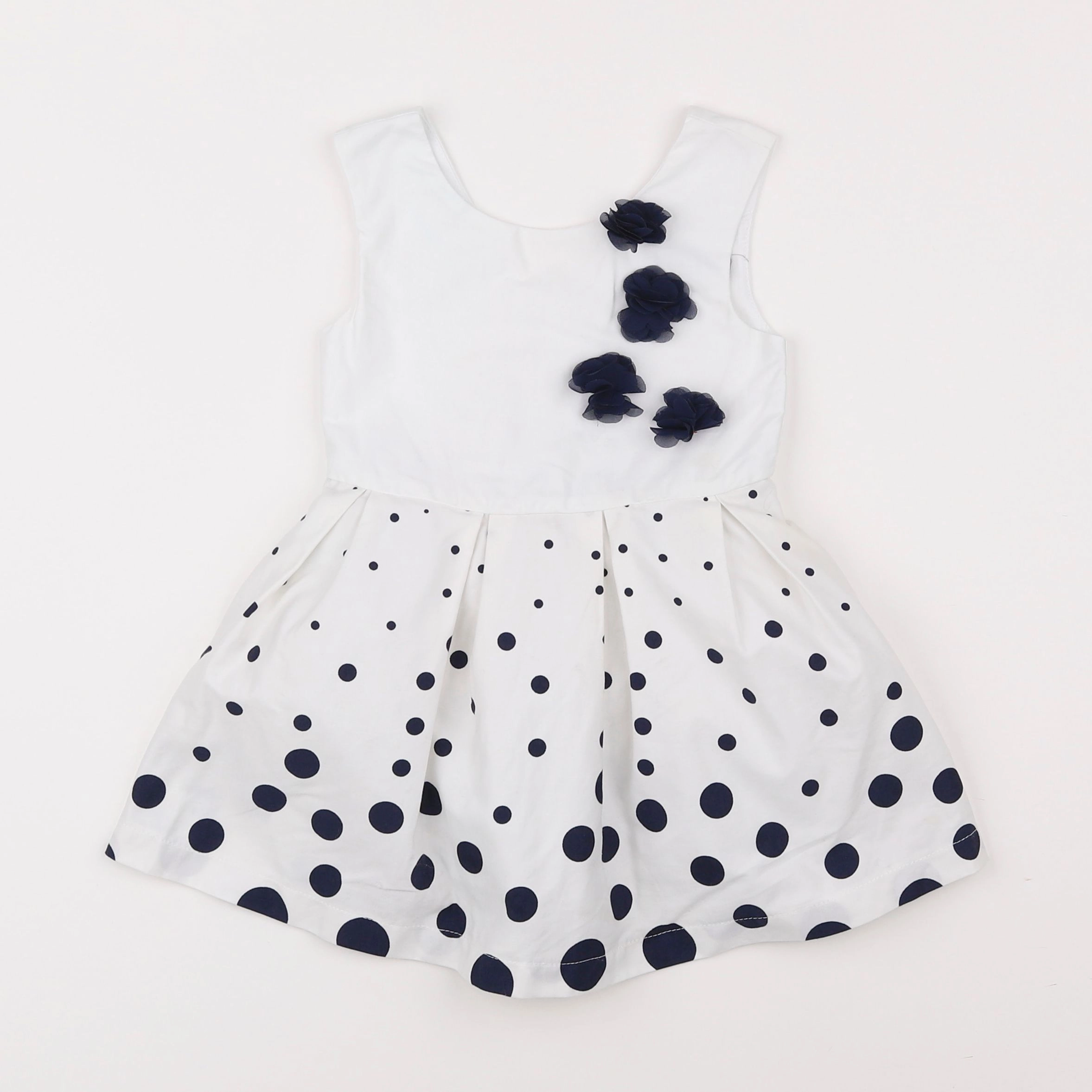 Vertbaudet - robe blanc - 2 ans