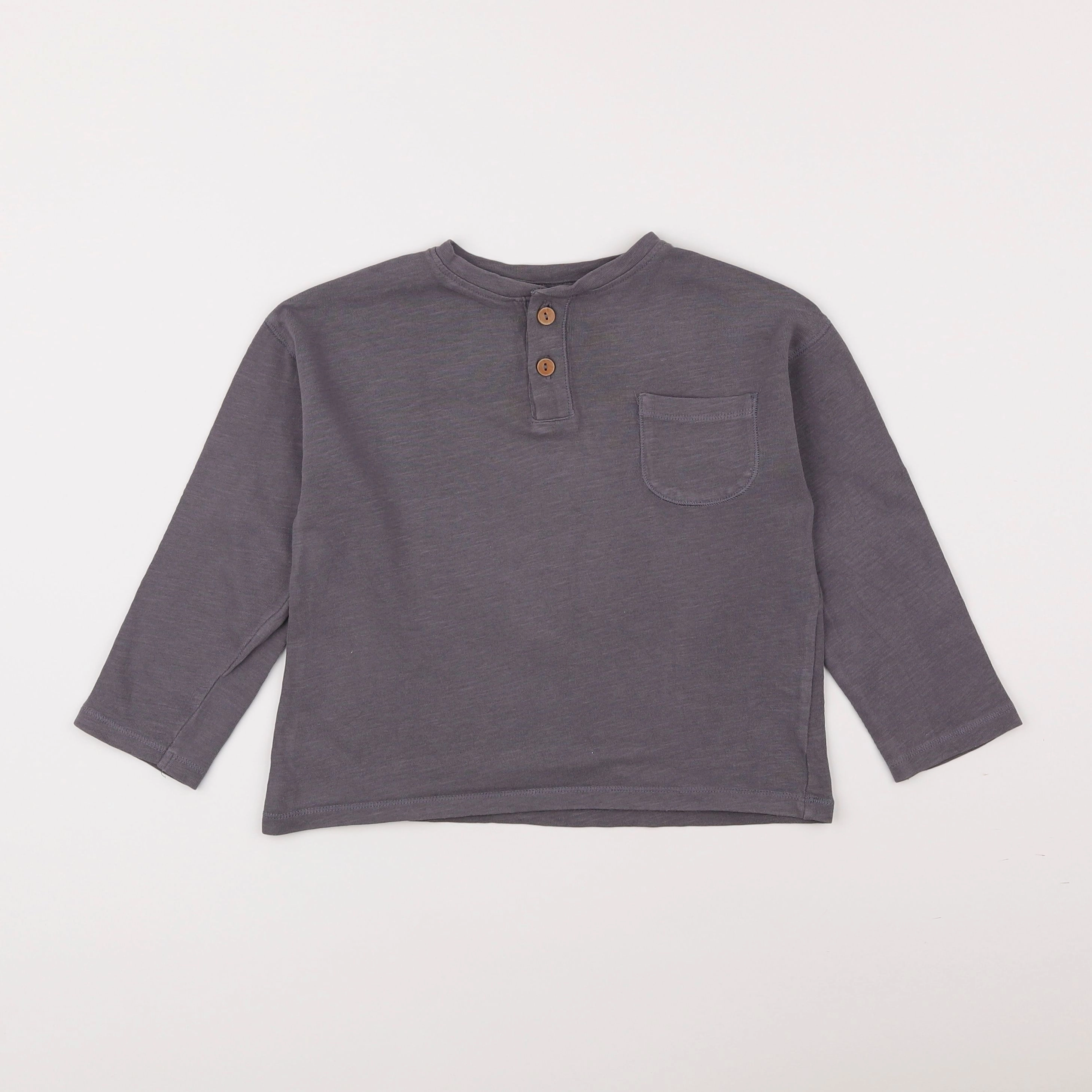 Zara - tee-shirt gris - 3/4 ans