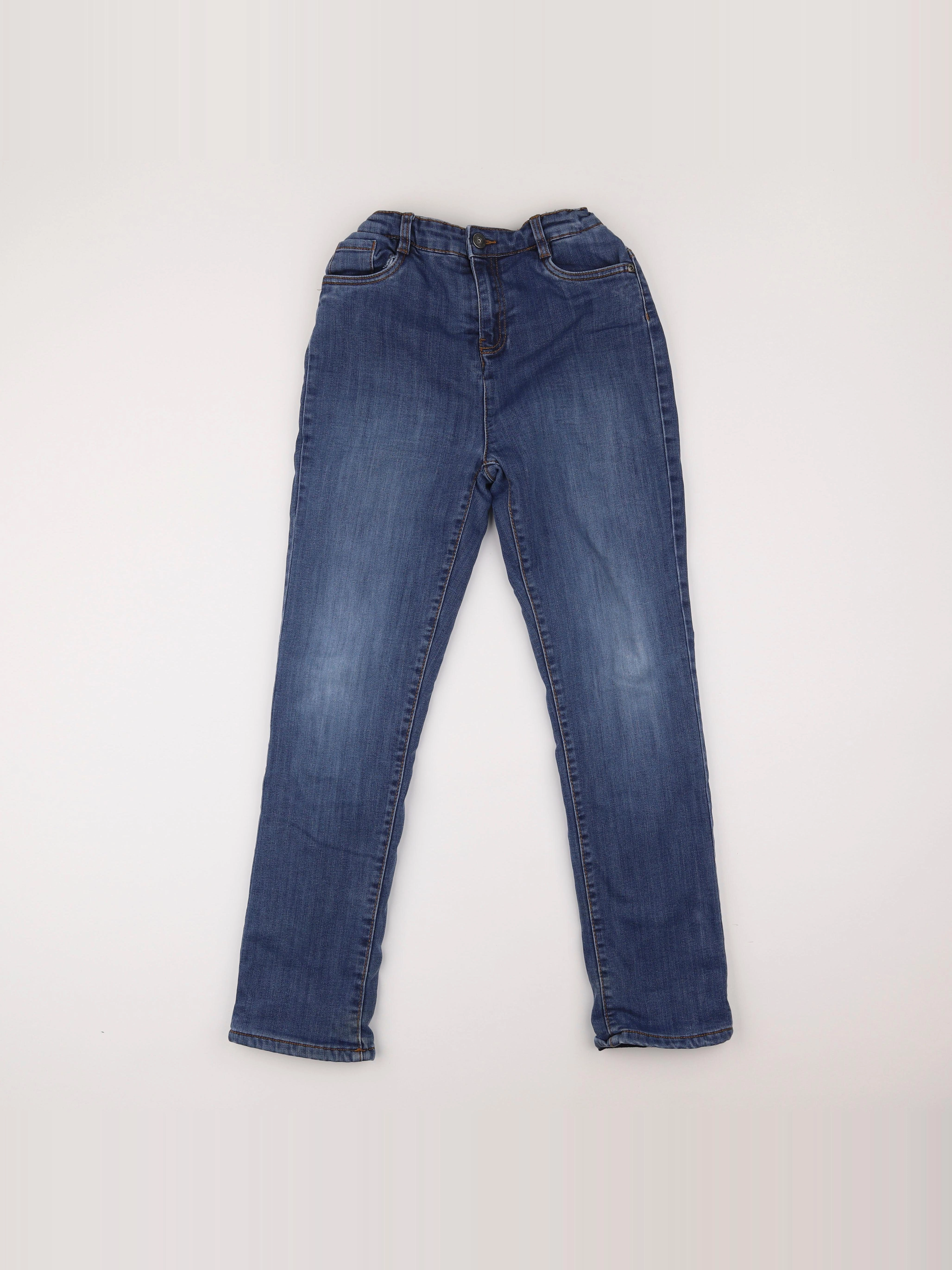 Vertbaudet - jean doublé bleu - 12 ans
