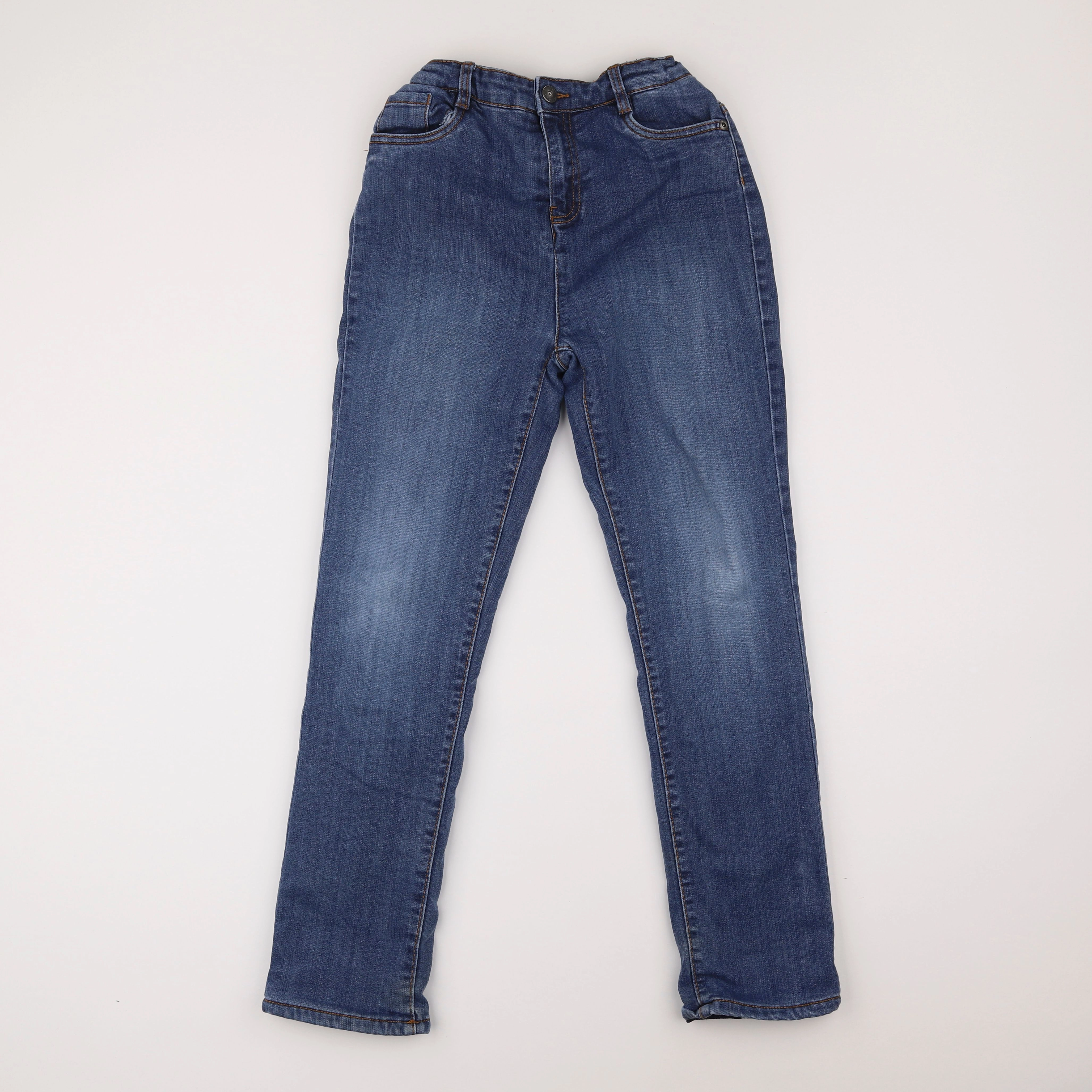 Vertbaudet - jean doublé bleu - 12 ans