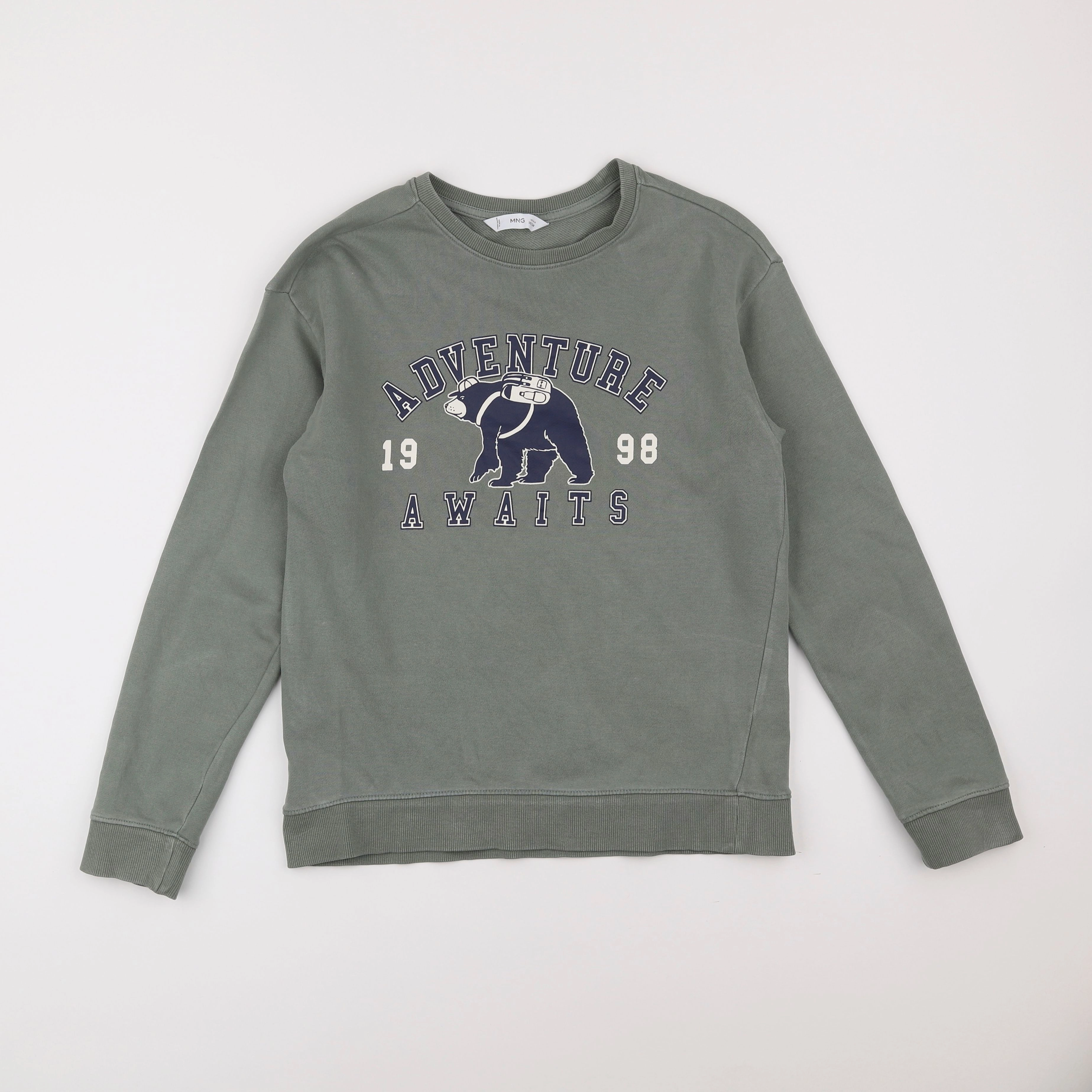 Mango - sweat vert - 11/12 ans