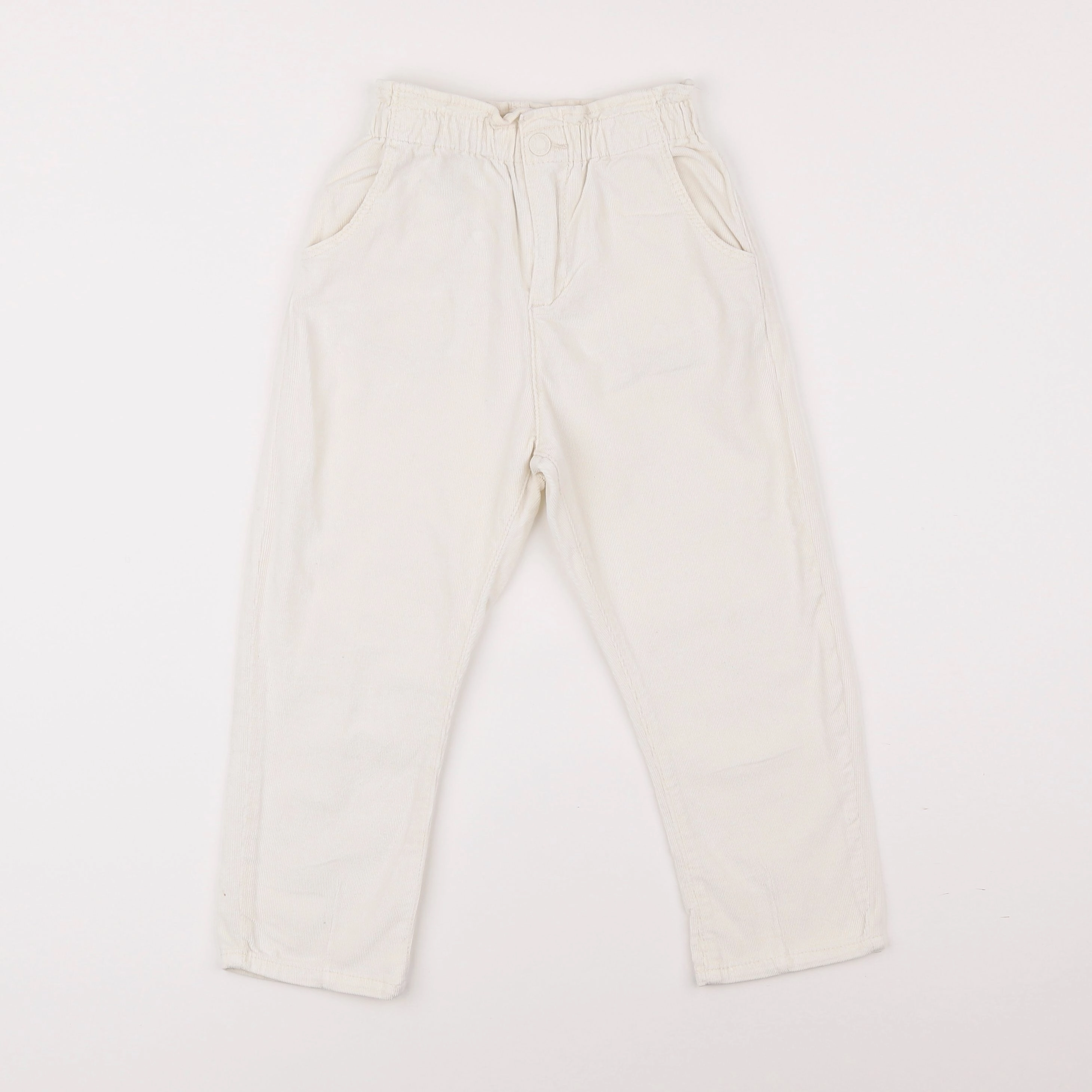 Zara - pantalon blanc - 4/5 ans