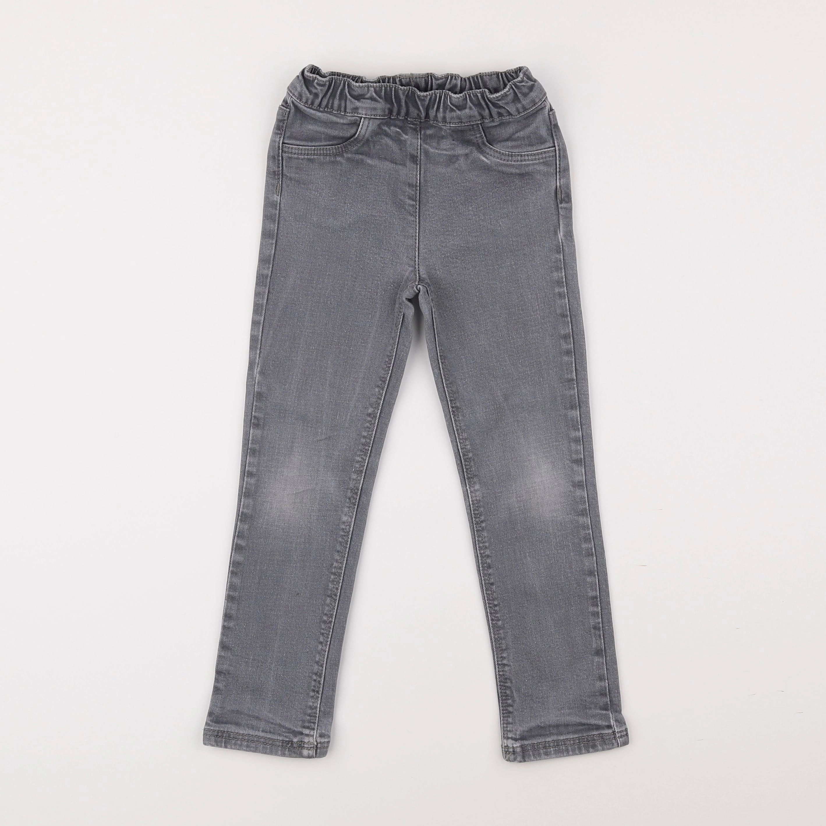 Petit Bateau - pantalon gris - 4 ans