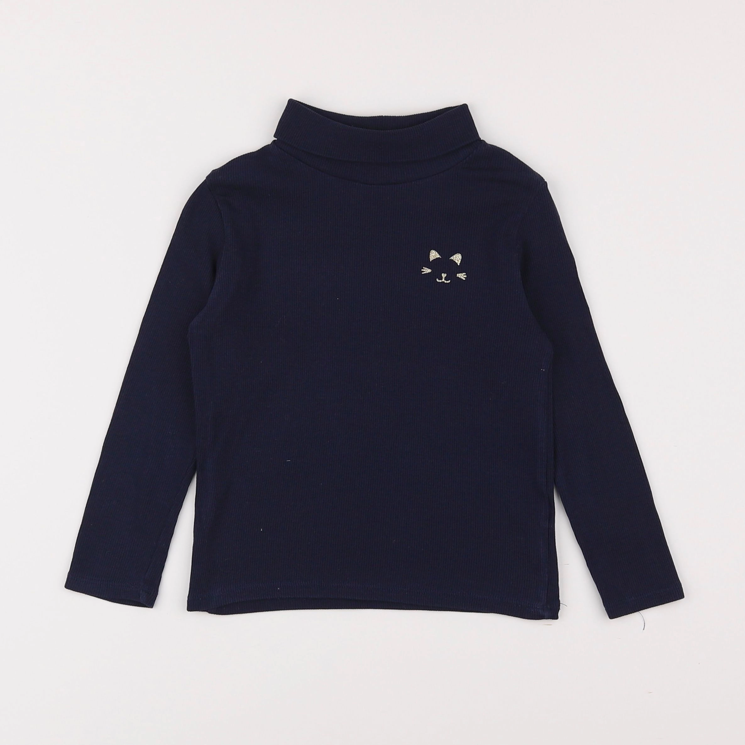 Vertbaudet - sous-pull bleu - 5 ans
