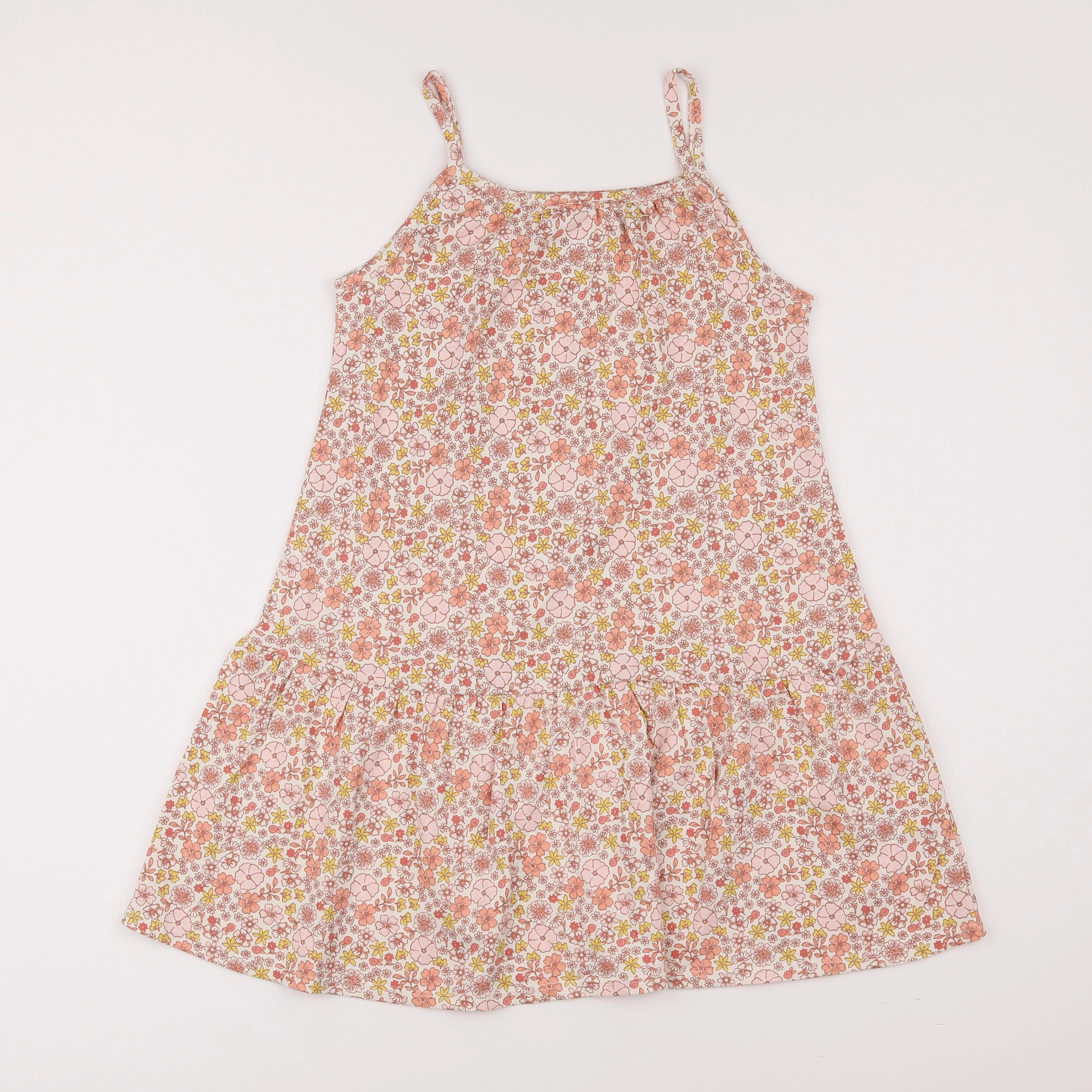 Vertbaudet - robe multicolore - 8 ans