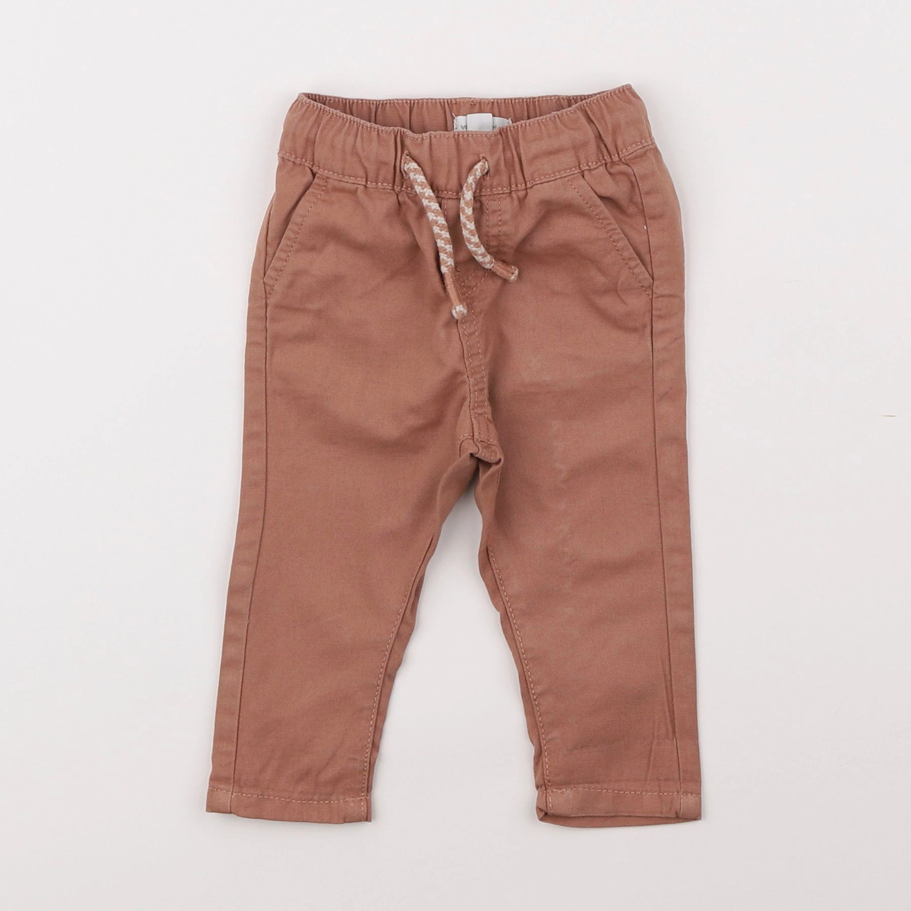 Vertbaudet - pantalon marron - 3 mois