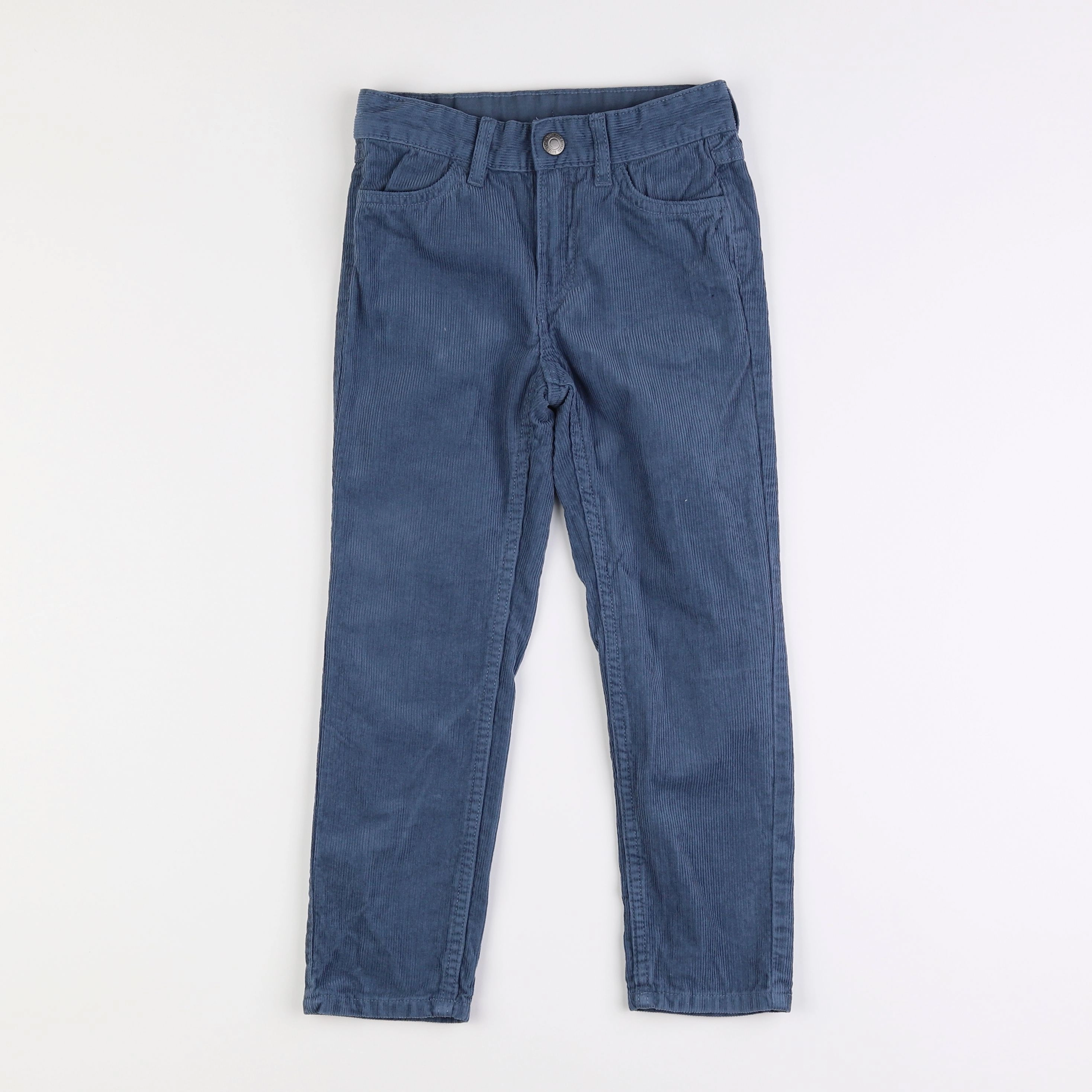 H&M - pantalon bleu - 5/6 ans