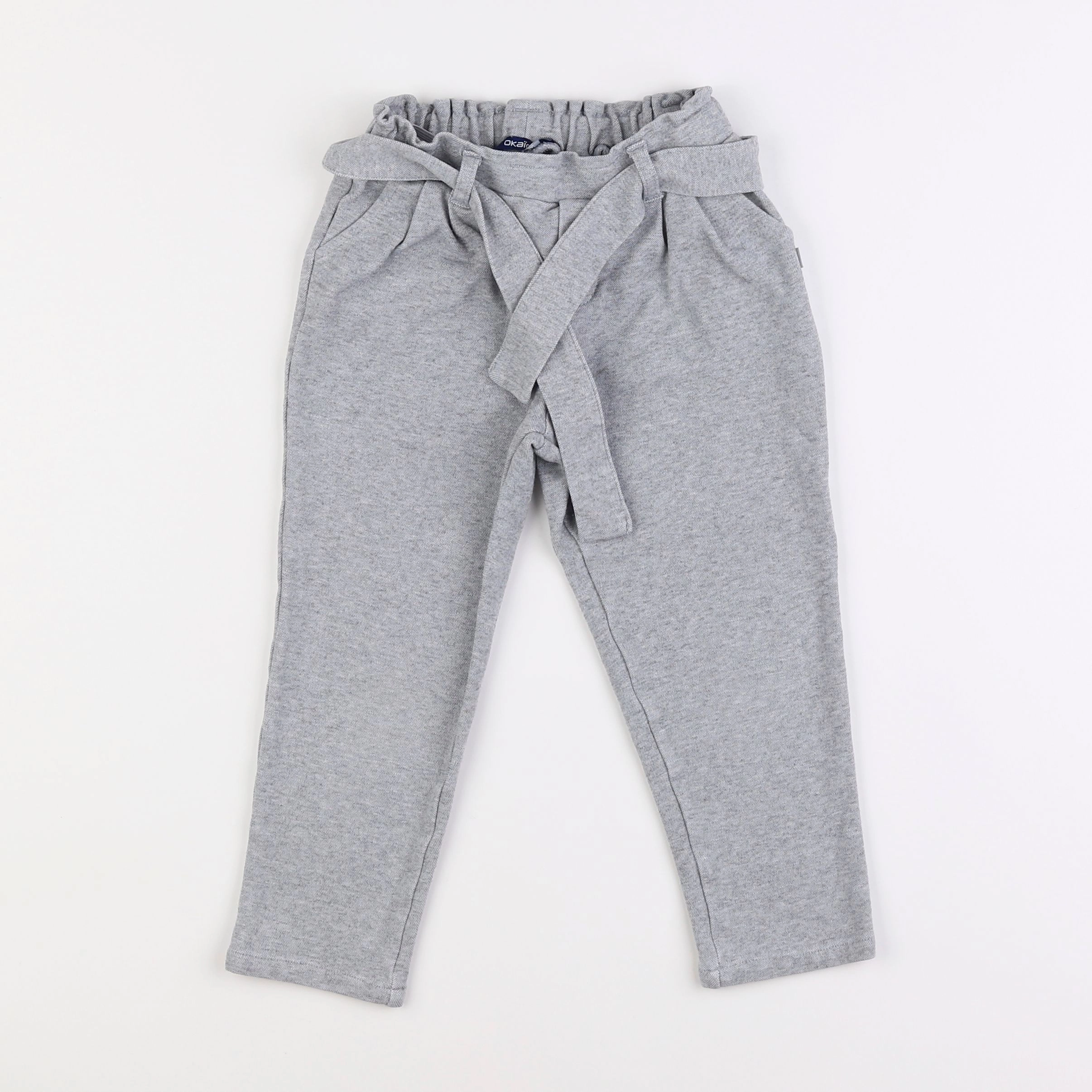 Okaidi - pantalon gris - 5 ans