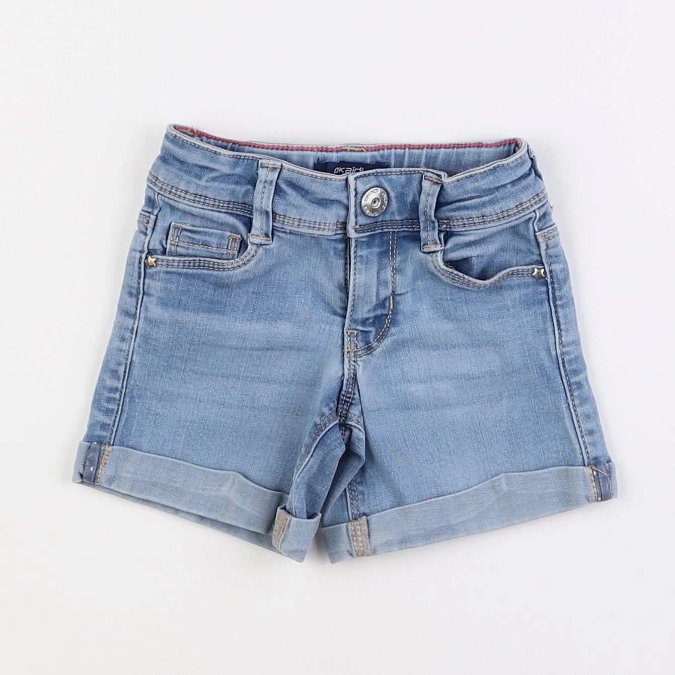 Okaidi - short bleu - 2 ans