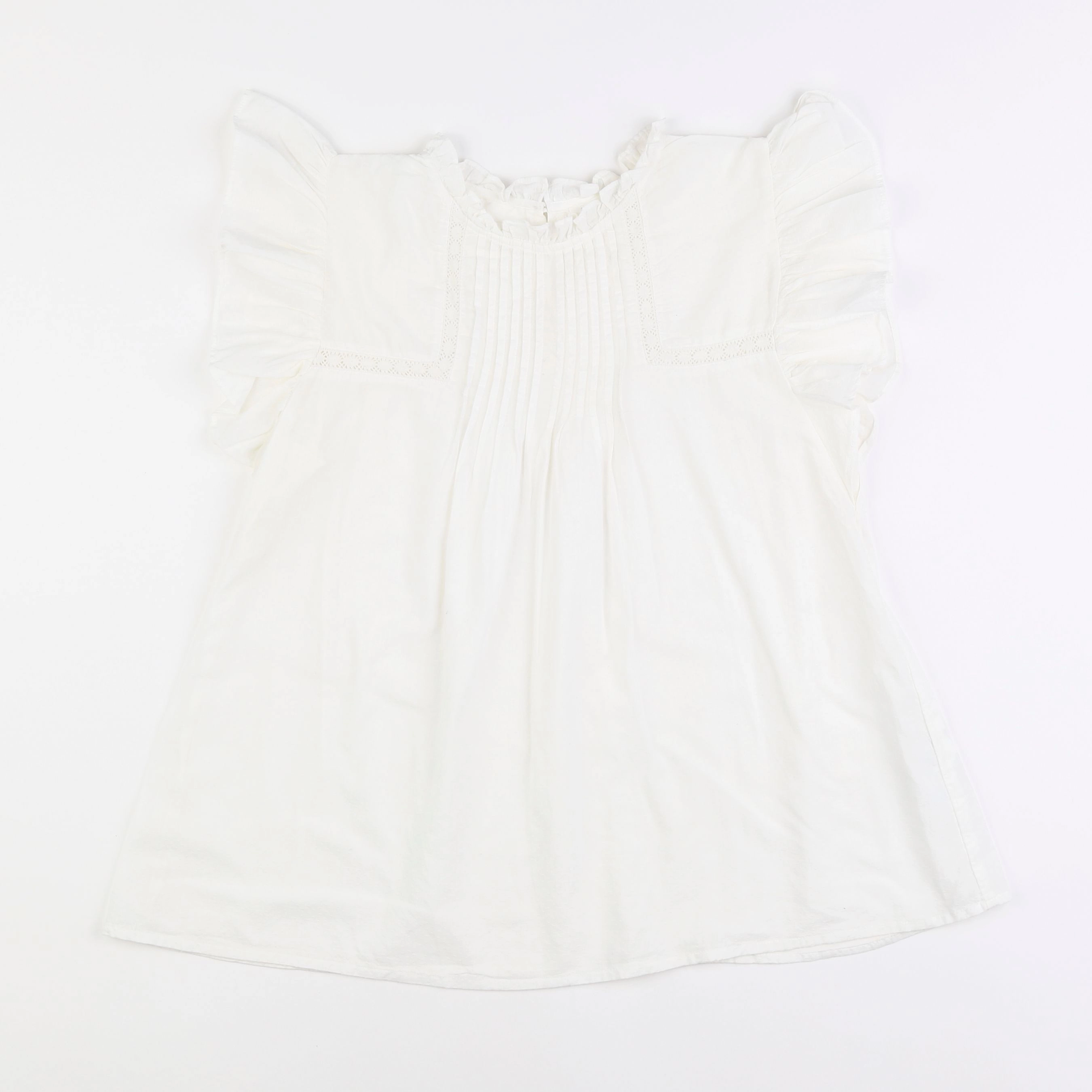 Monoprix - blouse blanc - 14 ans