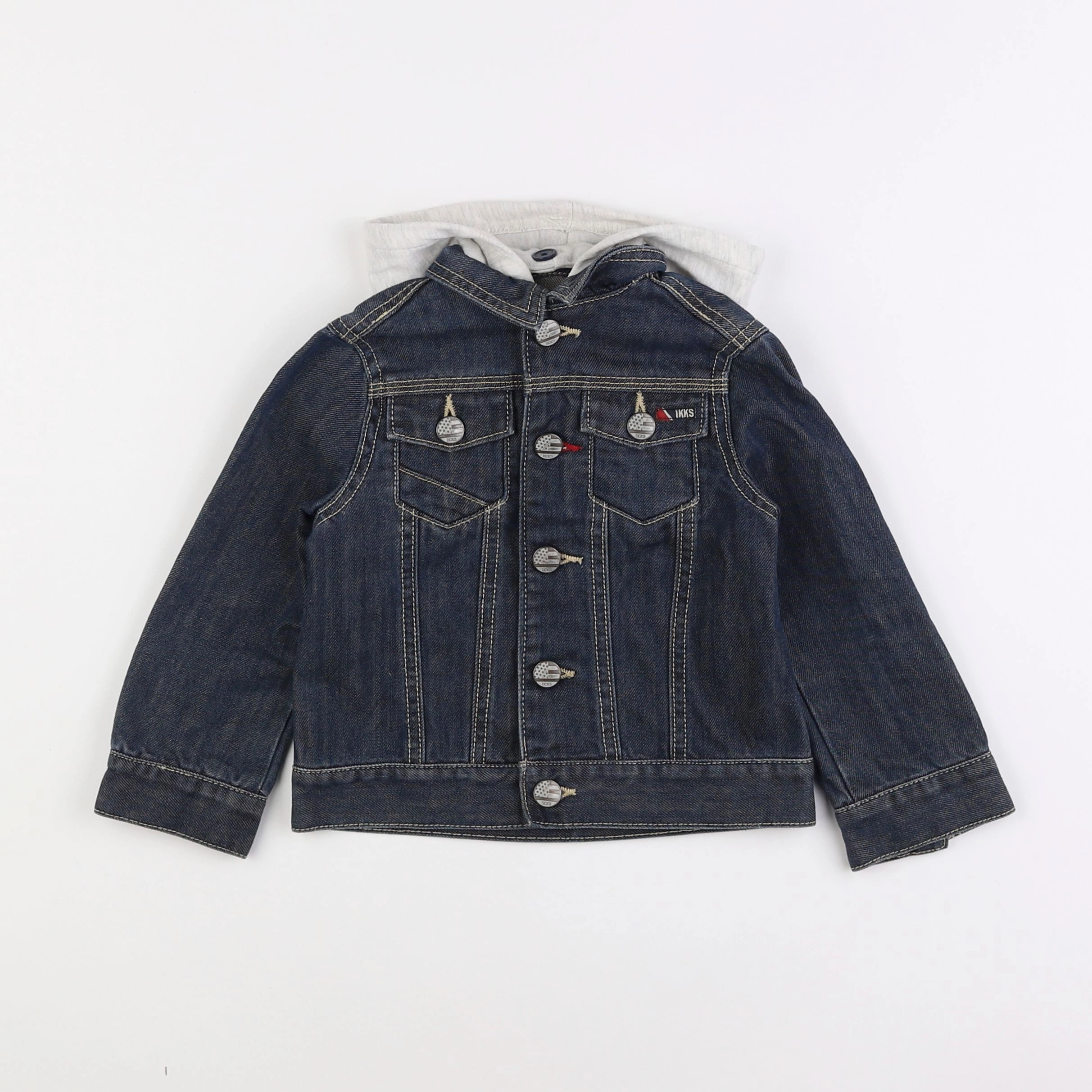 IKKS - veste bleu - 3 ans