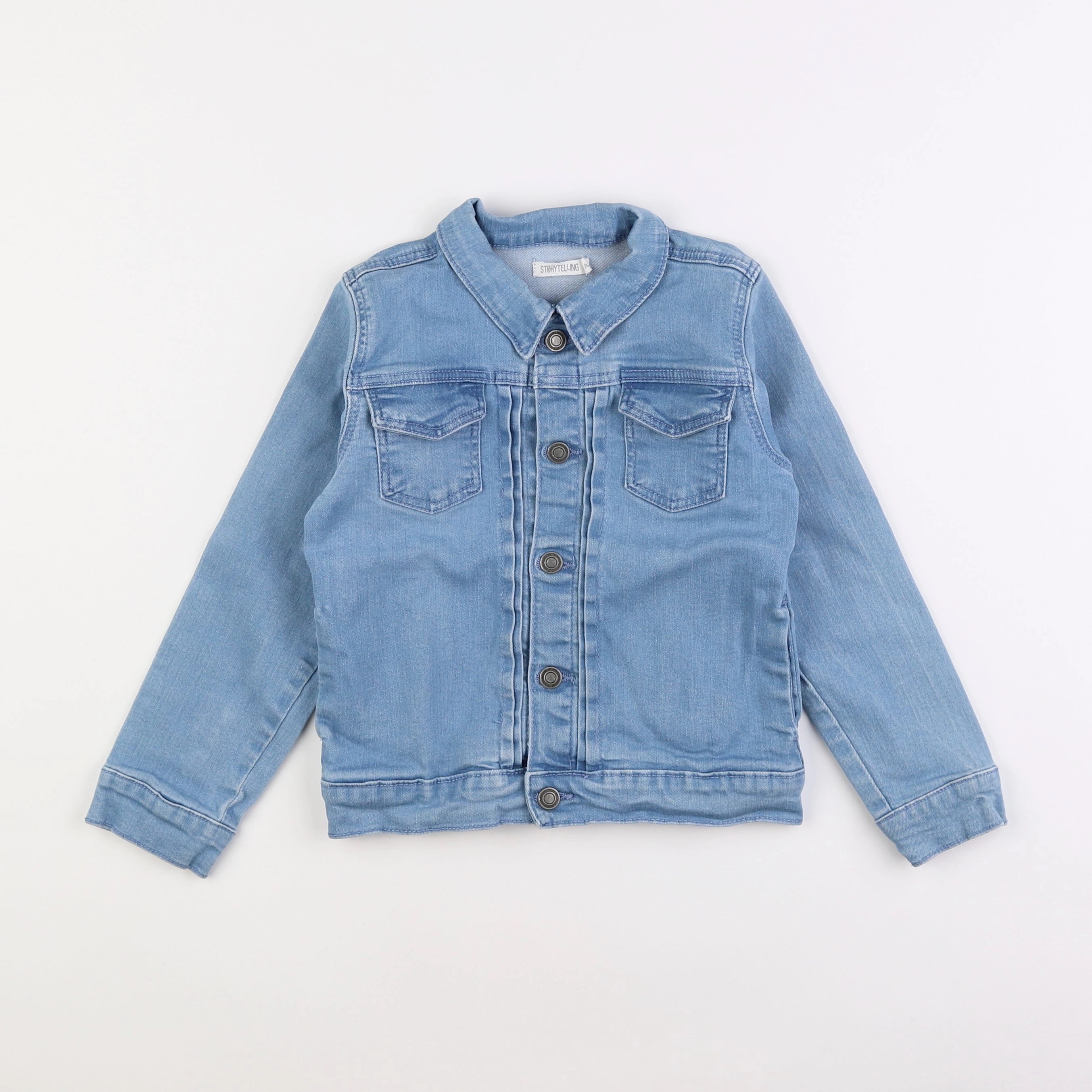 Storytelling - veste bleu - 6 ans