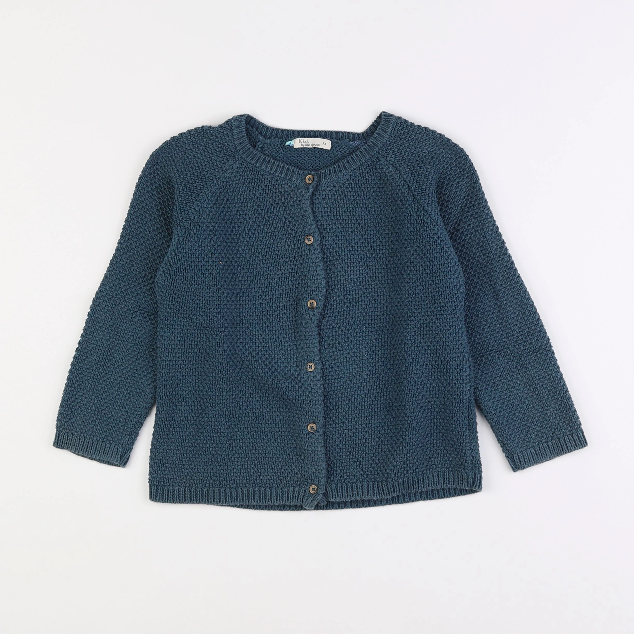 Little Cotton Clothes - gilet vert - 6 ans