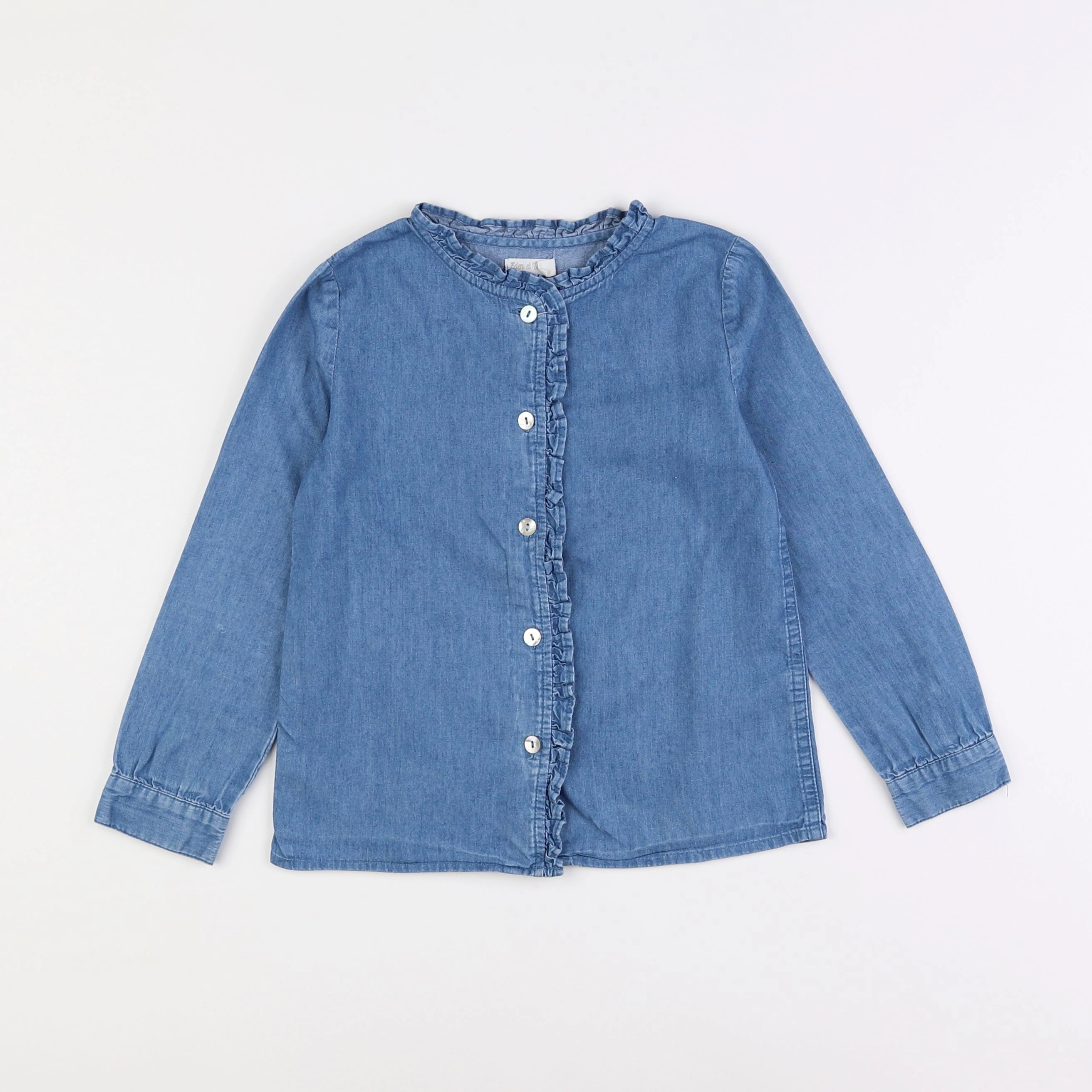 Eden & Victor - blouse bleu - 6 ans